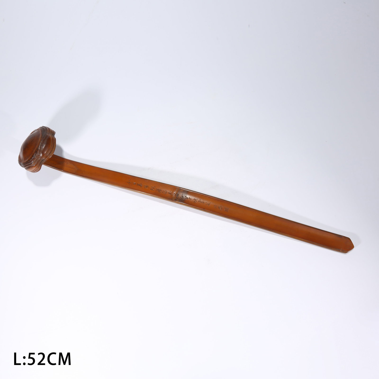 A ROOT-CARVED BAMBOO RUYI (1 of 6)