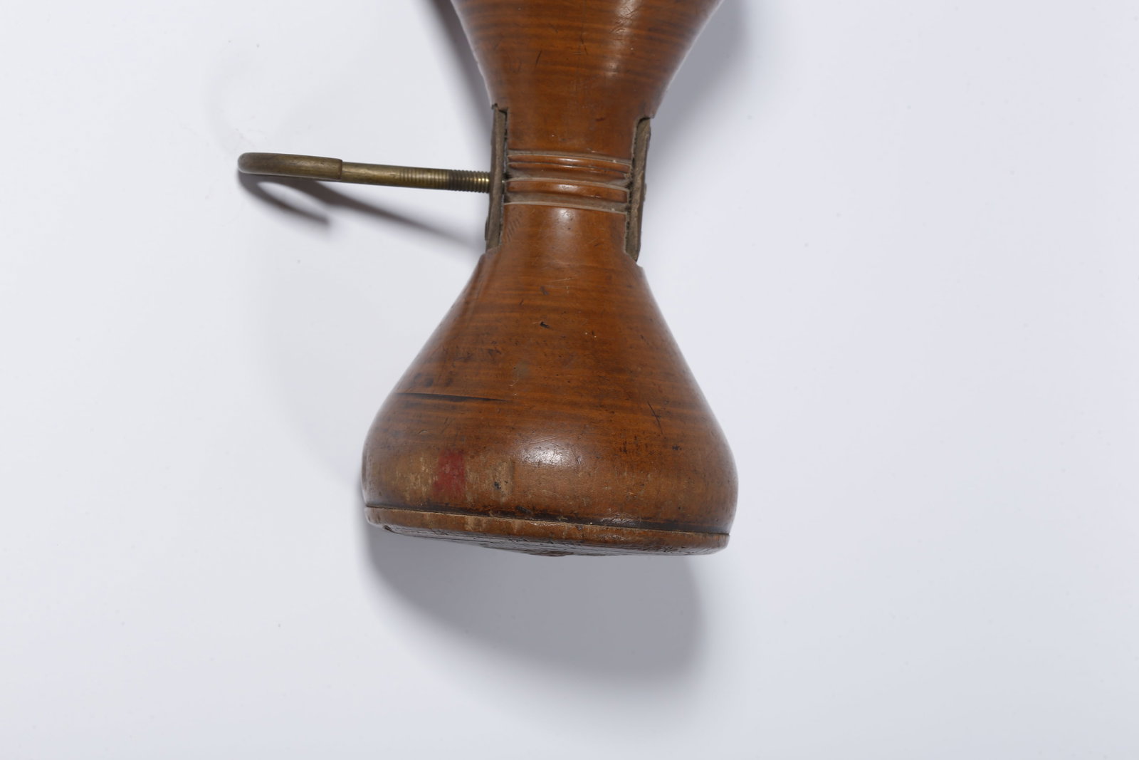 A BOXWOOD CARVED HOOK - 3