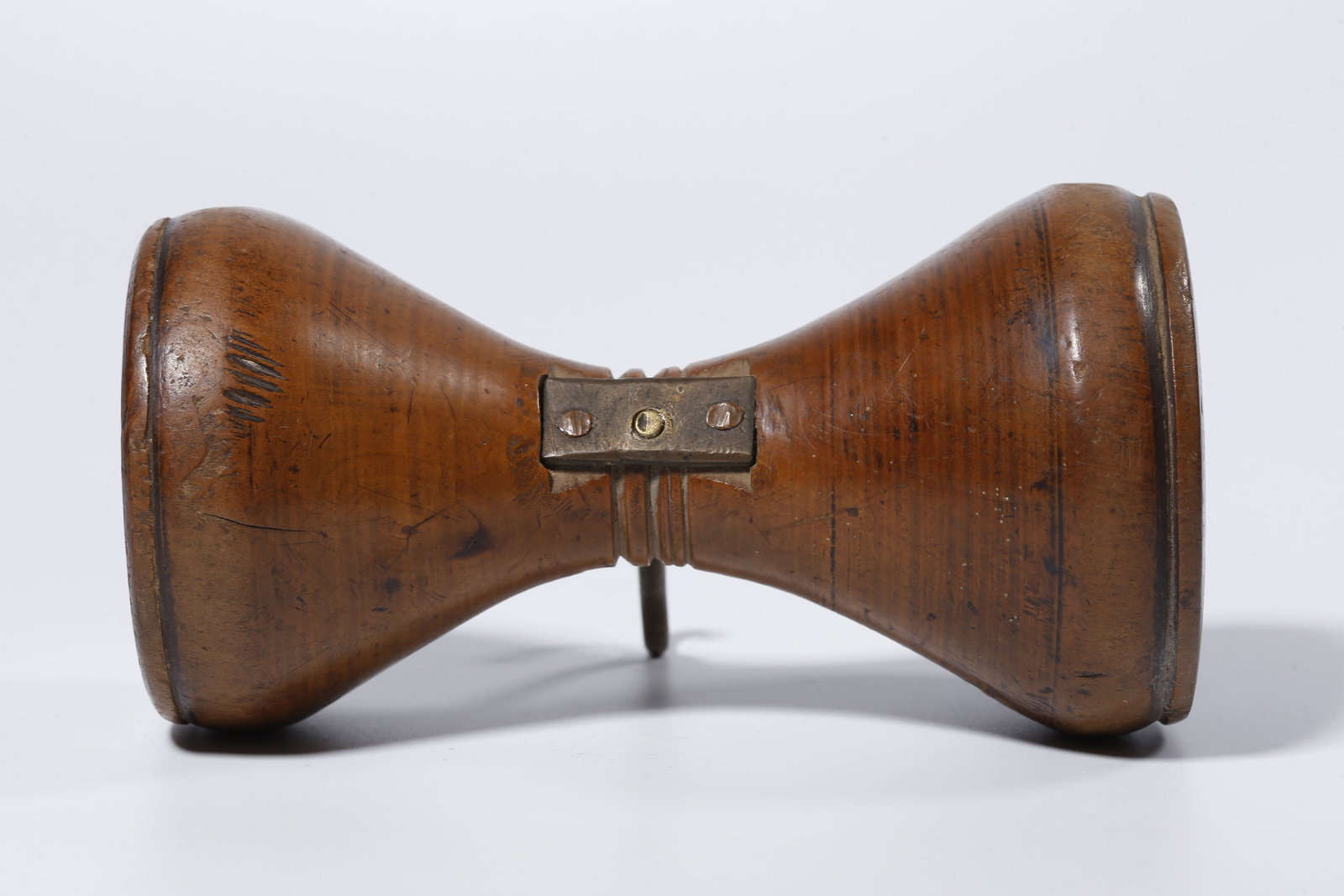 A BOXWOOD CARVED HOOK - 5