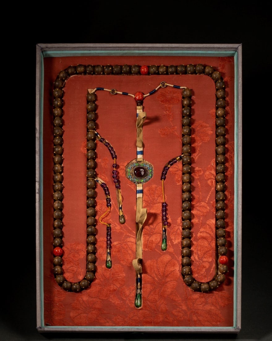 A CHENXIANG BEIDOU-SEVEN-STARS COURT NECKLACE BEAD (1 of 9)