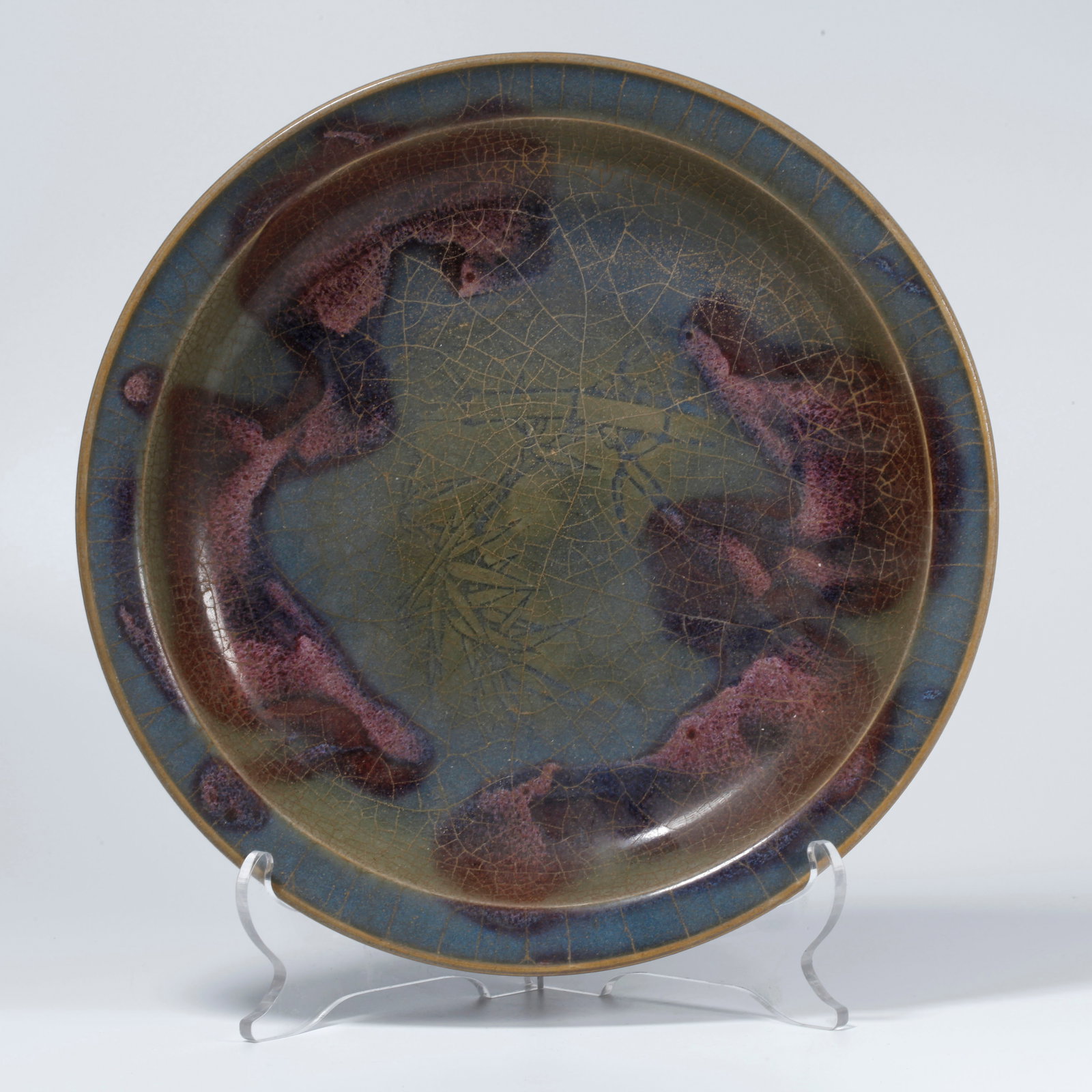 A JUN KILN PLATE (1 of 9)