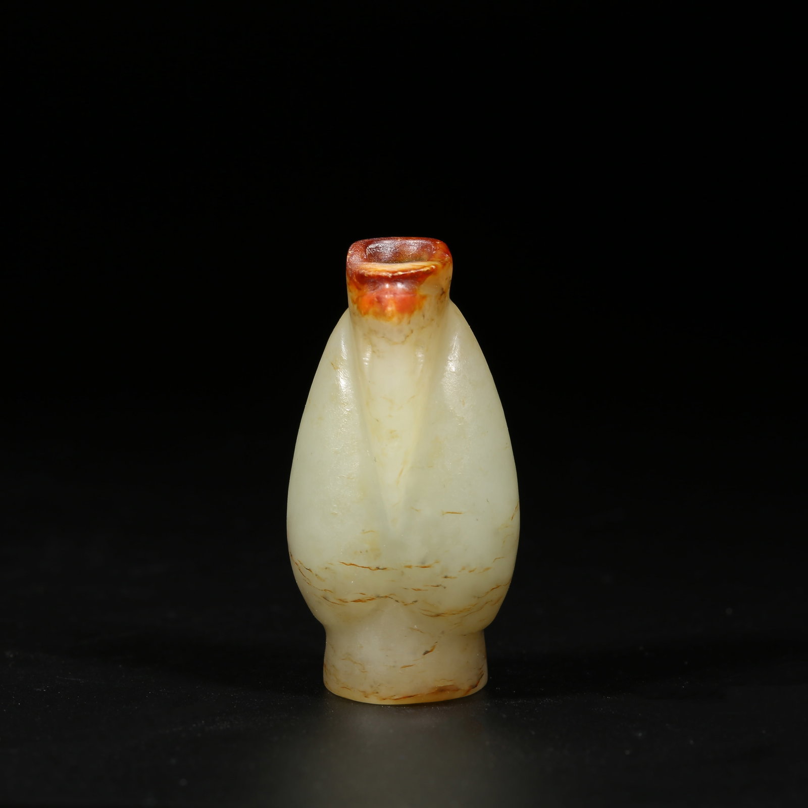 A ANCIENT JADE WENGZHONG FIGURE (1 of 9)