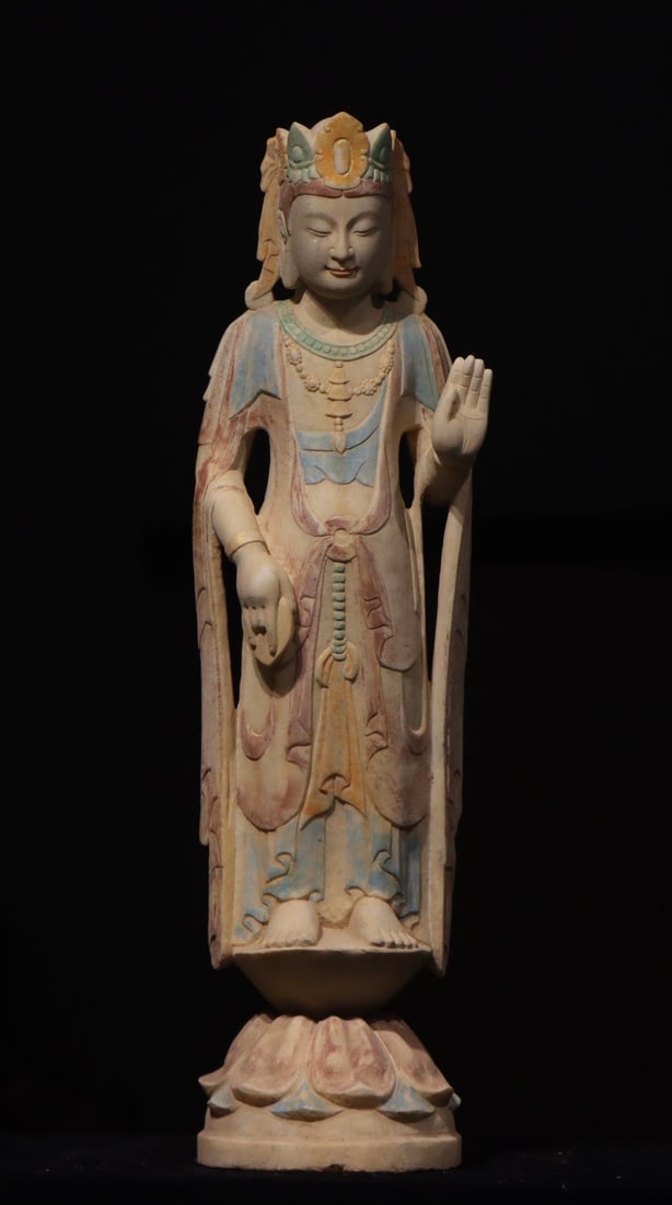 A NORTHERN QI GUANYIN: Northern Qi Guanyin