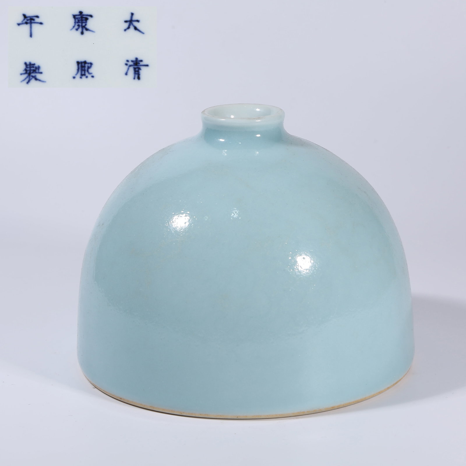 A TIANQING-GLAZED TAIBAI ZUN: Tianqing-glazed Taibai zun