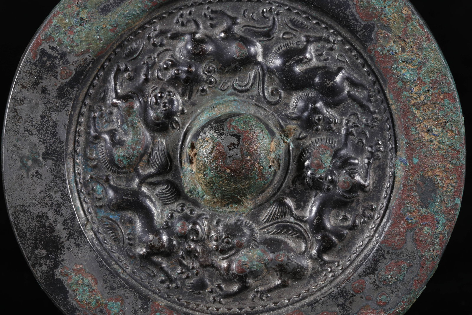 A BRONZE MIRROR - 3