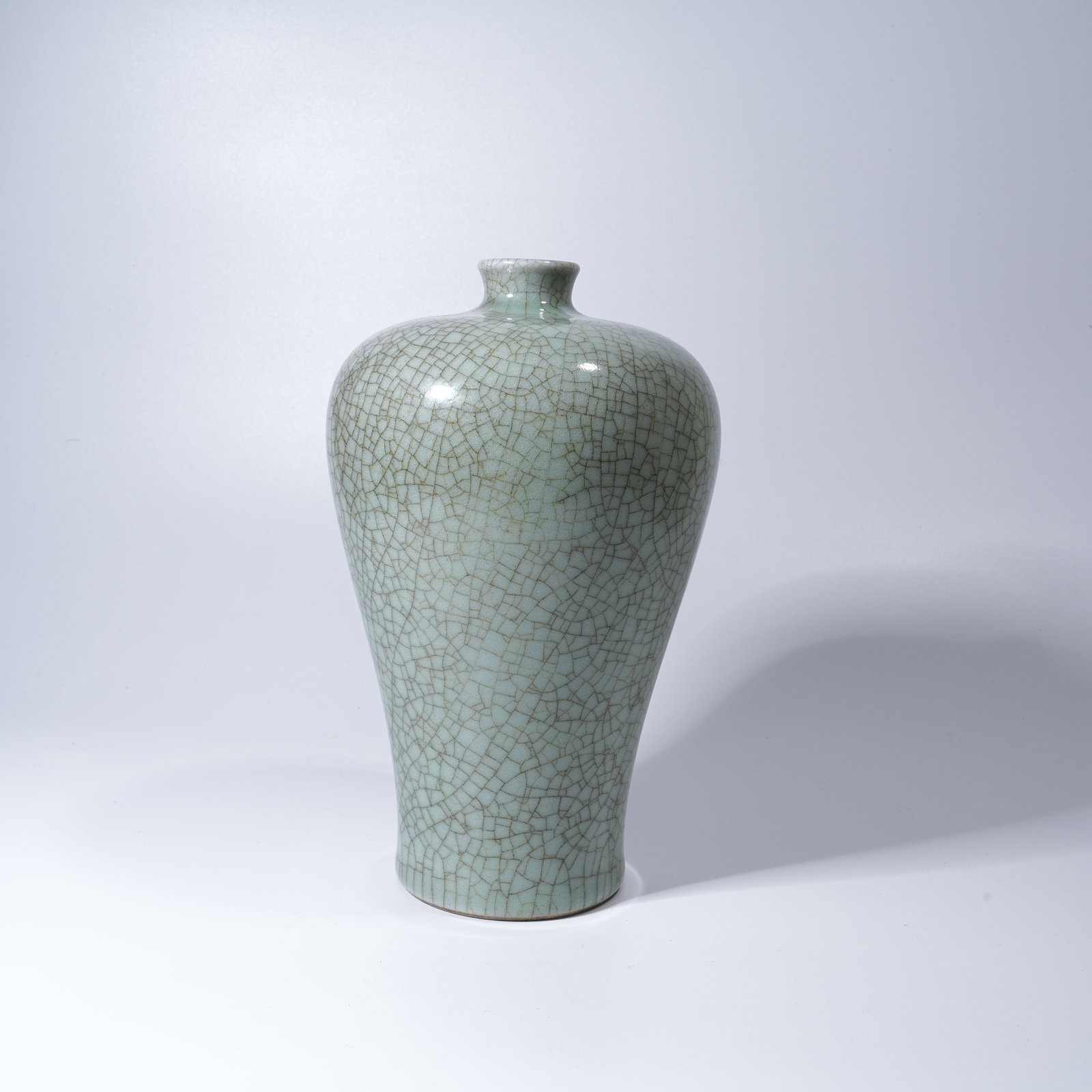 A LANGYAO GREEN GLAZE PLUM VASE (1 of 9)
