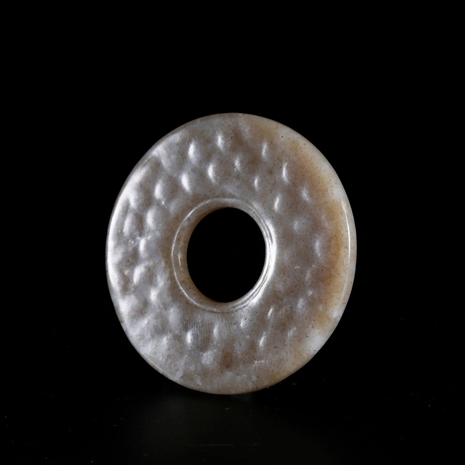A HETIAN JADE BI DISC (1 of 9)