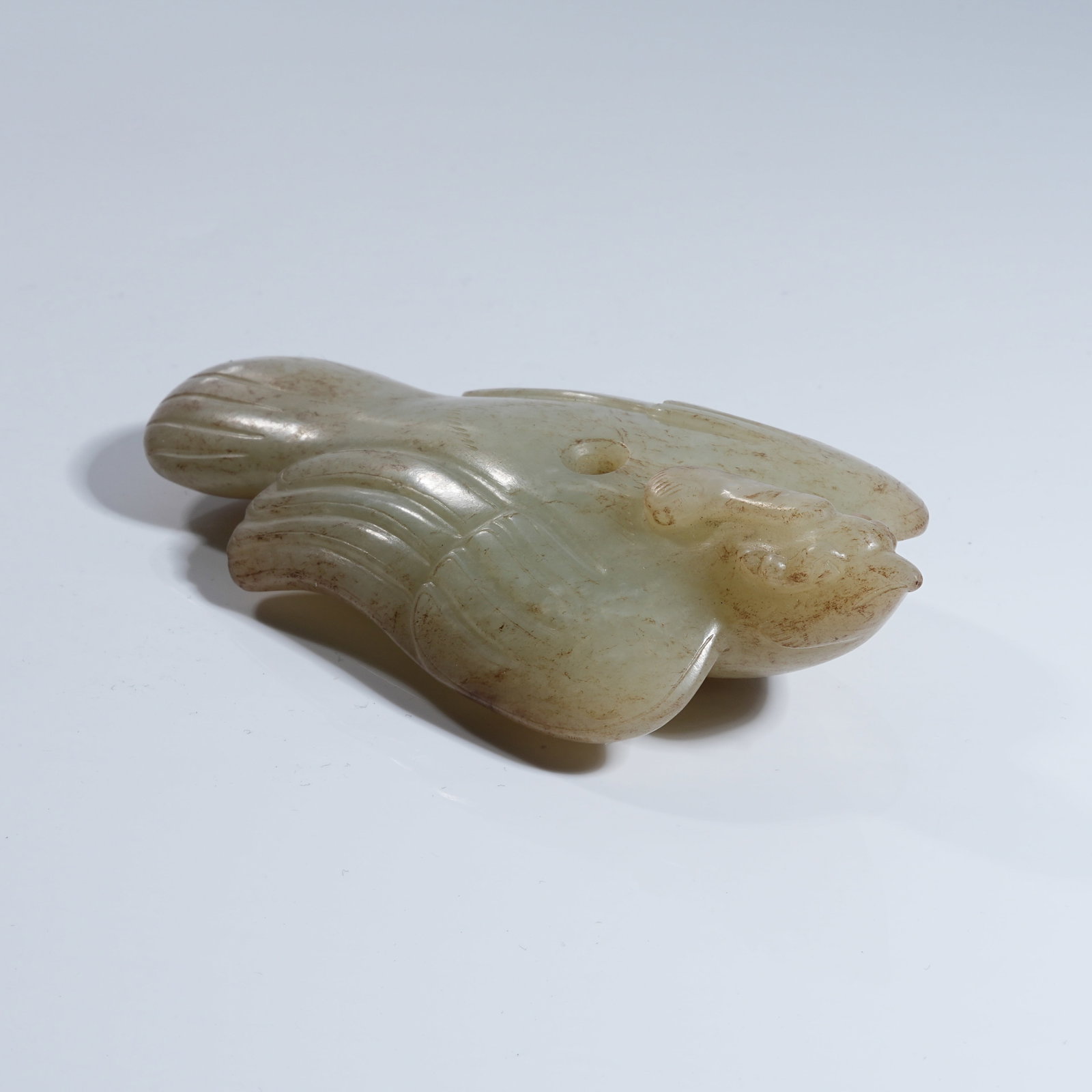 A ANCIENT JADE PHOENIX PENDANT (1 of 8)