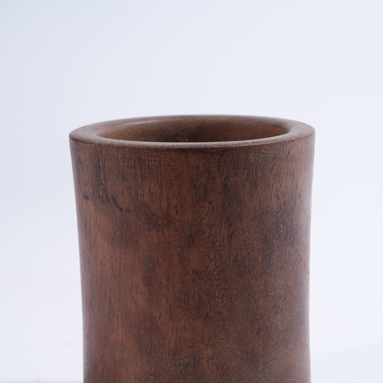 A HUANGHUALI BRUSH POT - 5