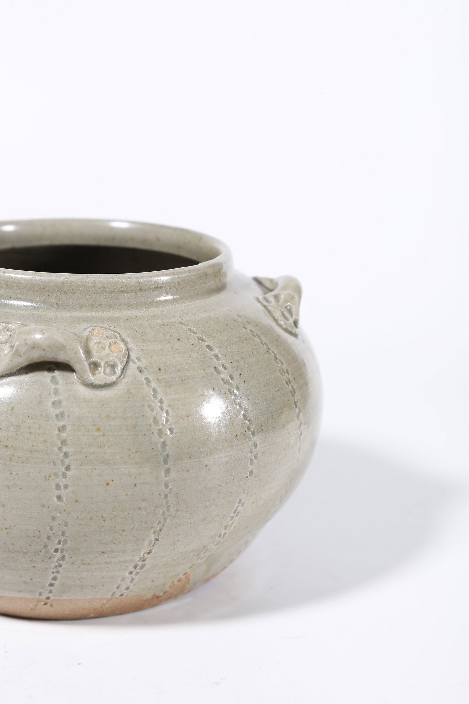 A YUE WARE JAR - 6