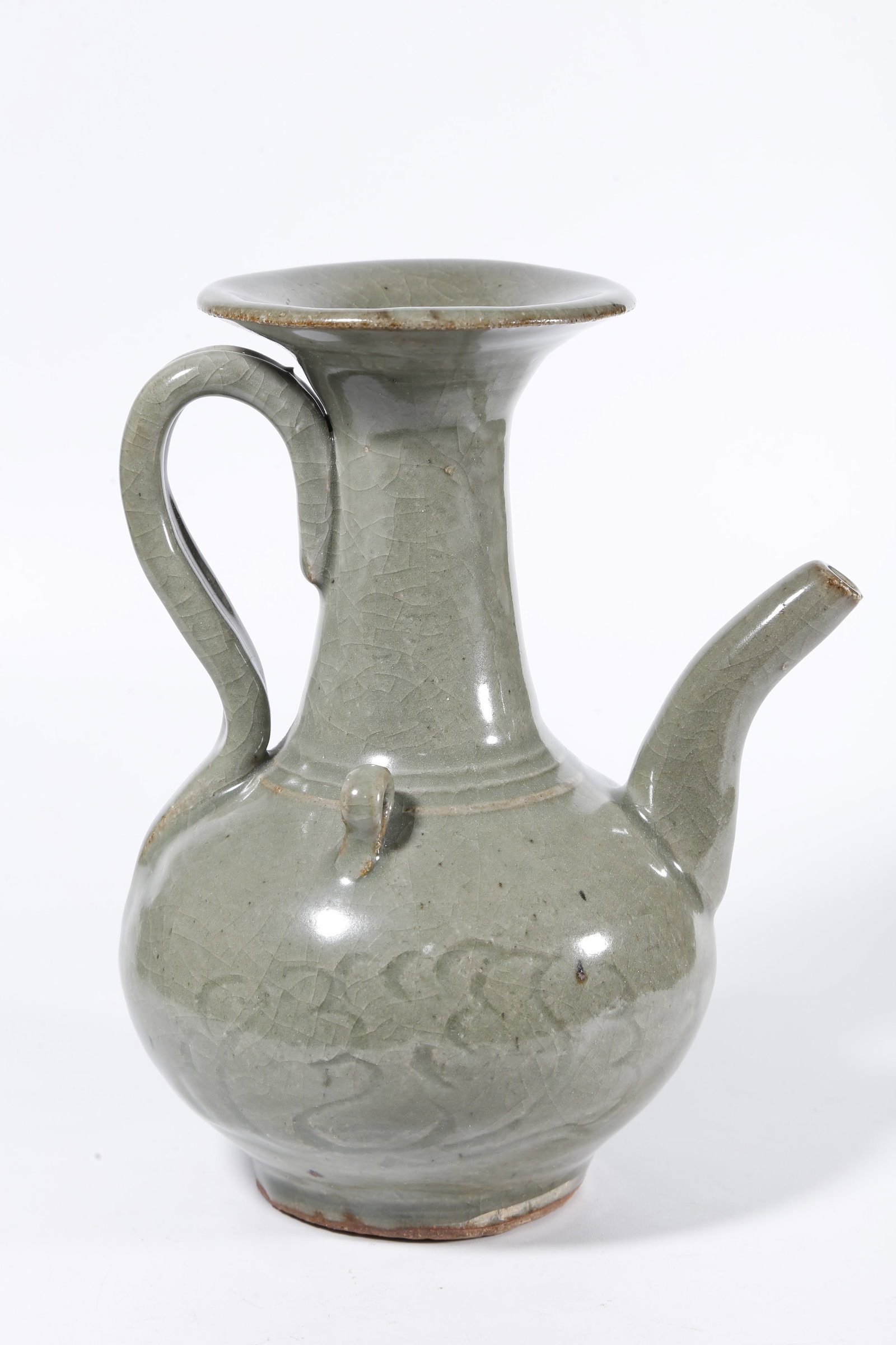 A LONGQUAN WARE EWER - 5