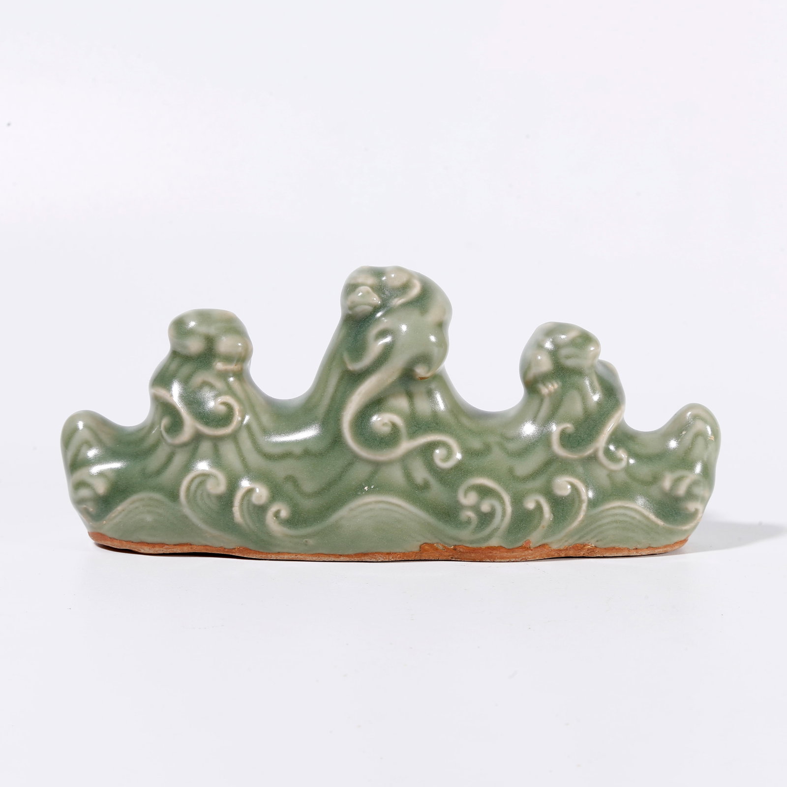 A BRUSH REST FROM LONGQUAN KILN (1 of 9)