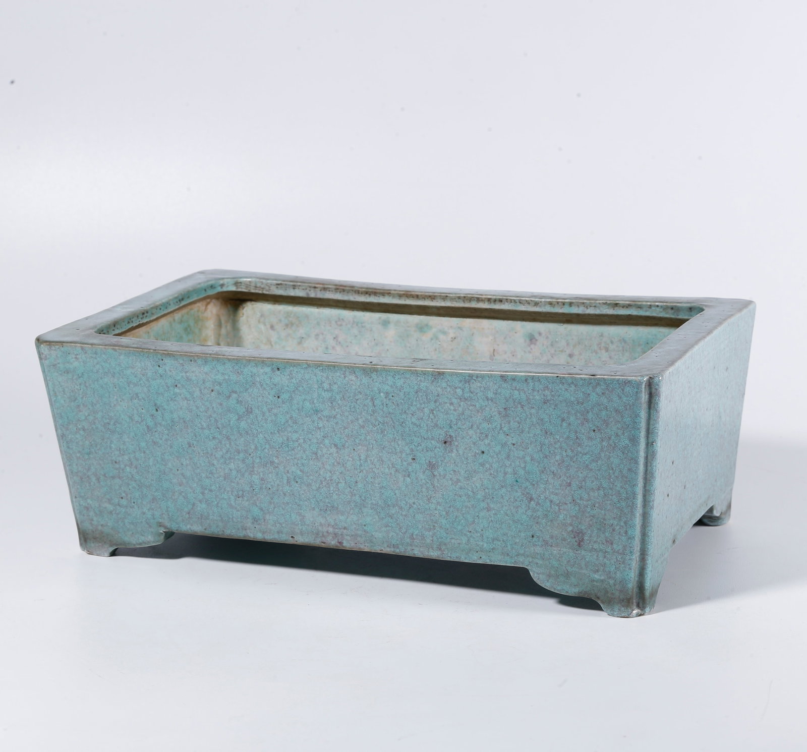 A JUN KILN TRANSMUTATION GLAZED FLOWER POT (1 of 9)