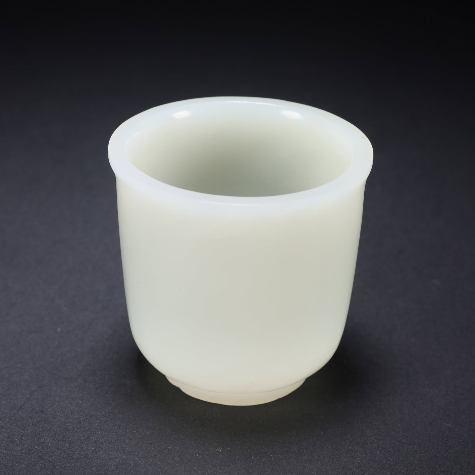 A HETIAN JADE CUP: Hetian Jade Cup