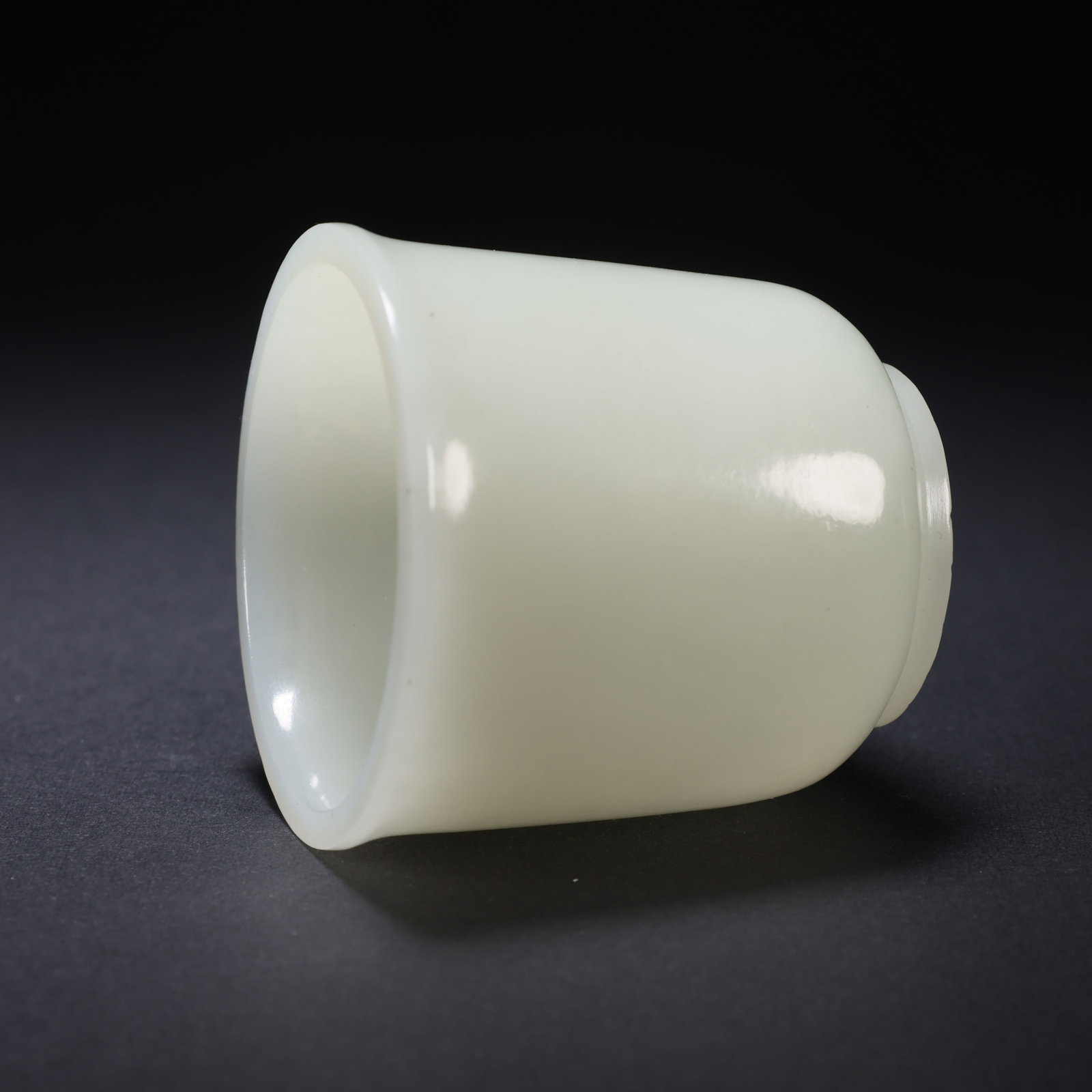 A HETIAN JADE CUP - 7