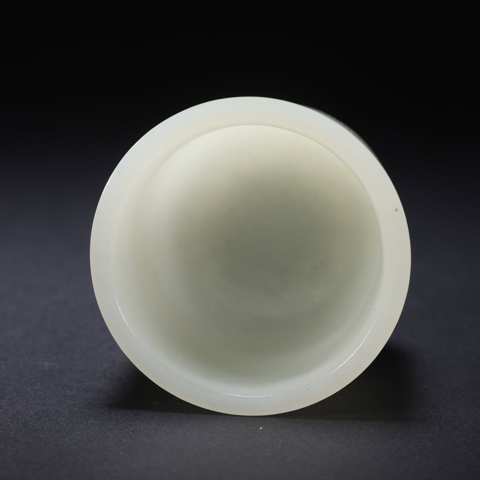 A HETIAN JADE CUP - 8