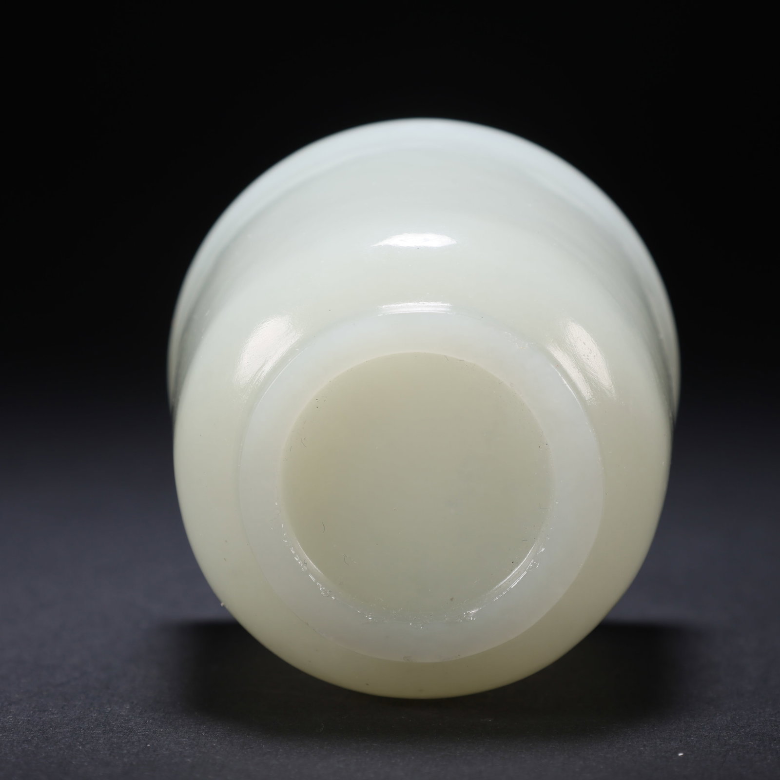 A HETIAN JADE CUP - 9