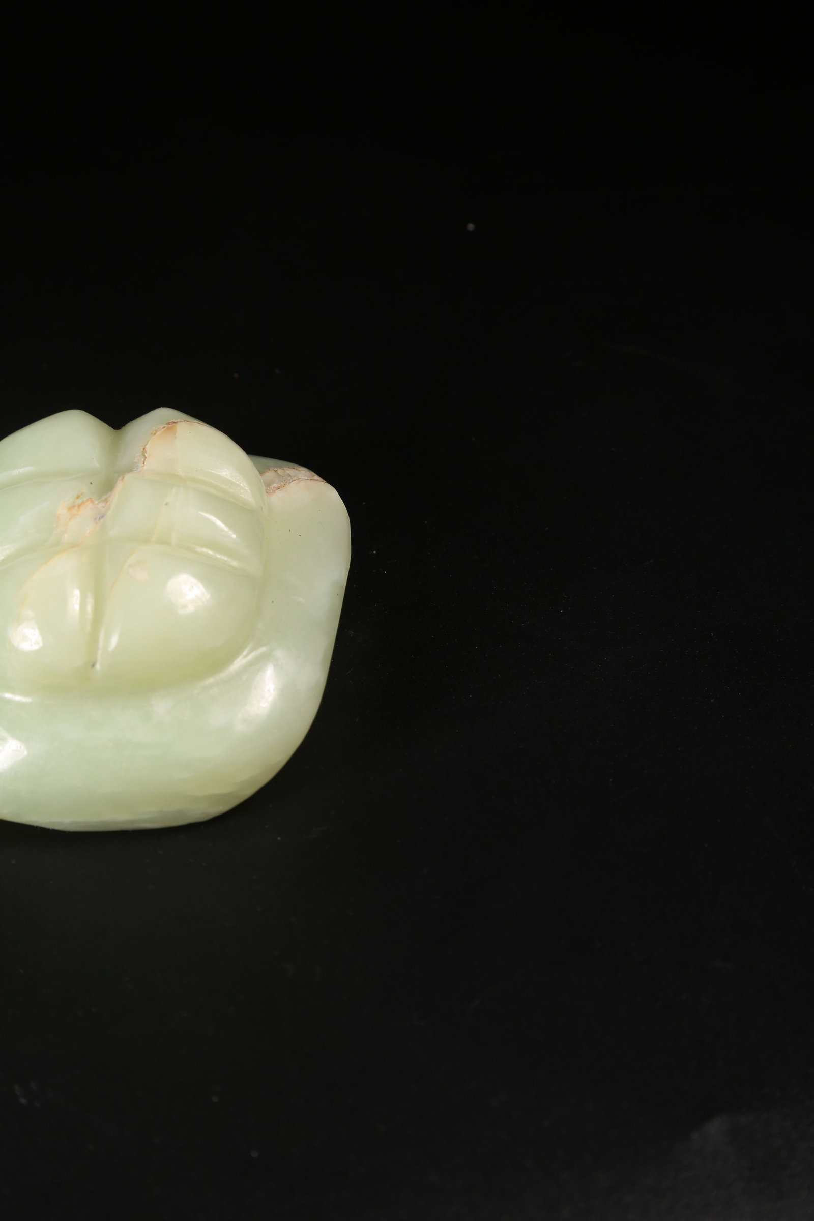 A ANCIENT JADE TURTLE-BACK - 6