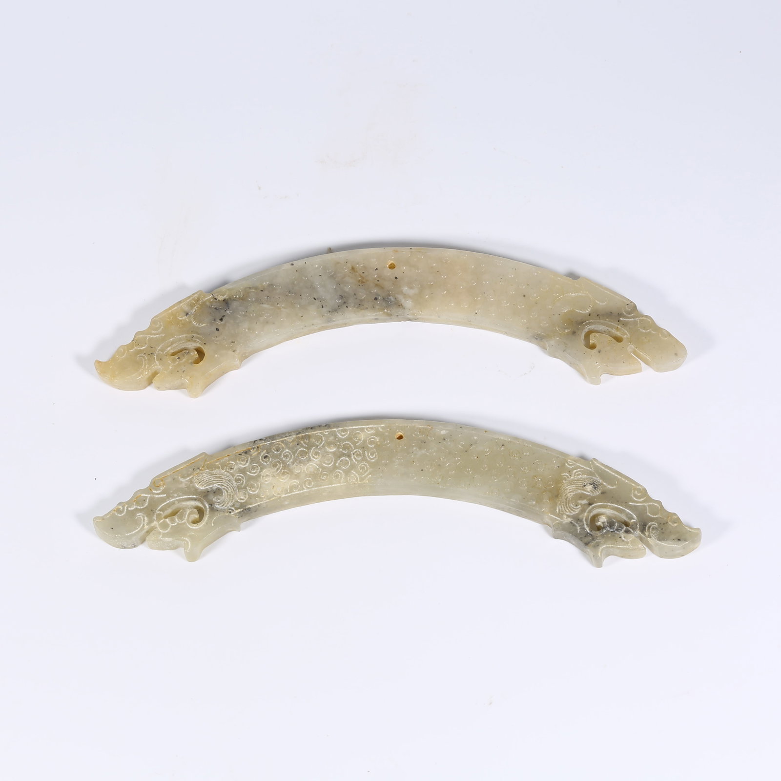 A SET OF ANCIENT JADE HUANG (1 of 9)