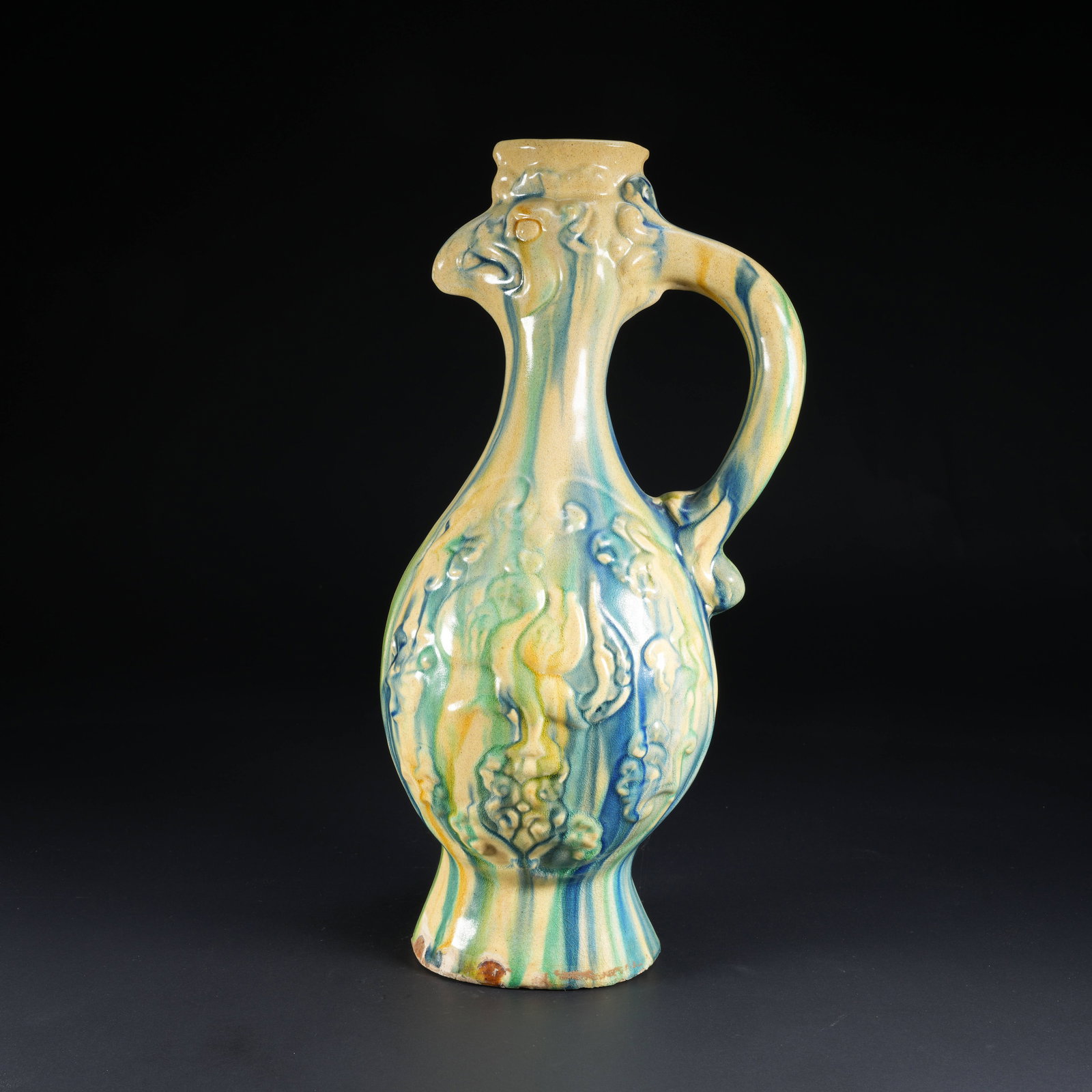 A TANG SANCAI PHOENIX-HEAD EWER (1 of 9)
