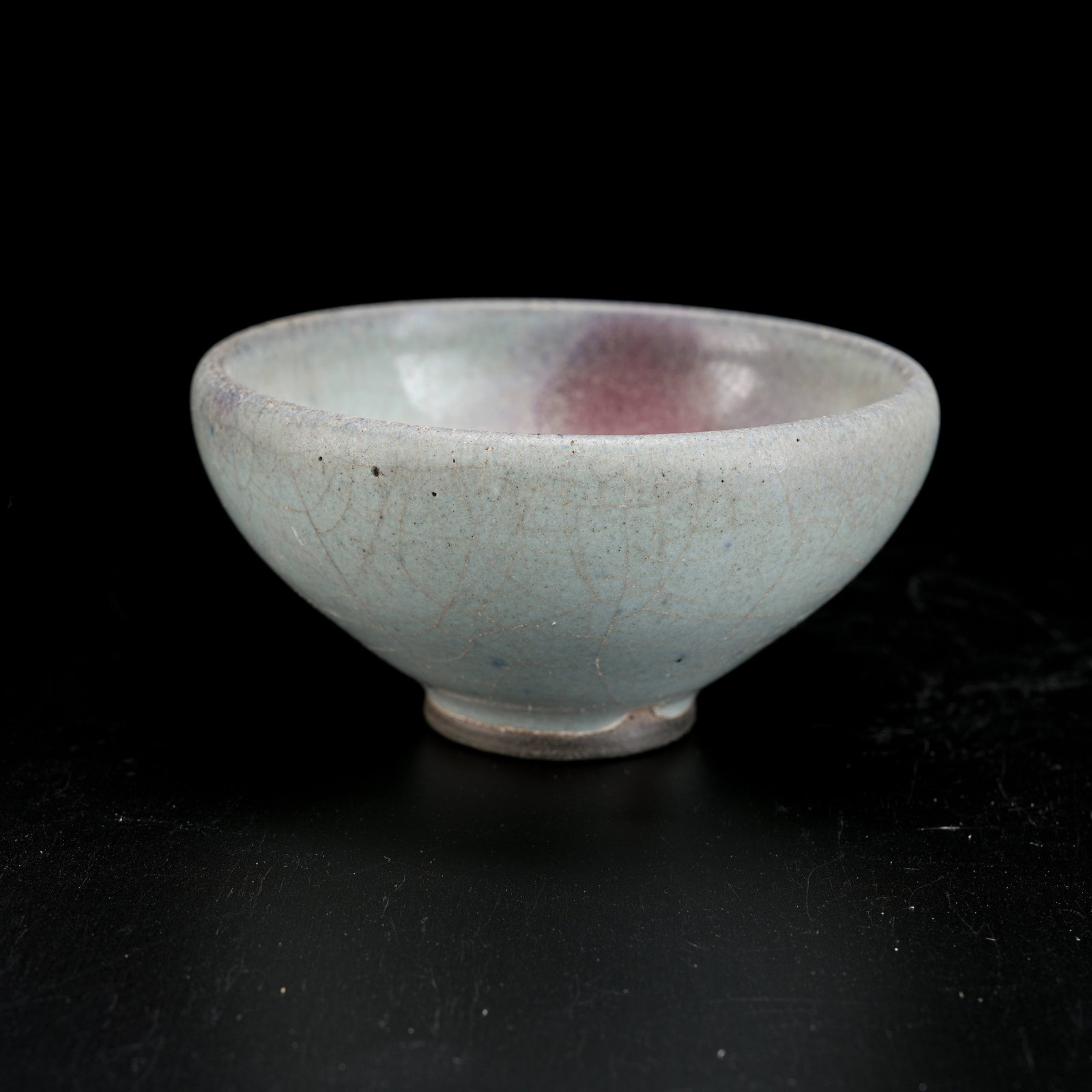 A JUN KILN GLAZED CUP (1 of 9)