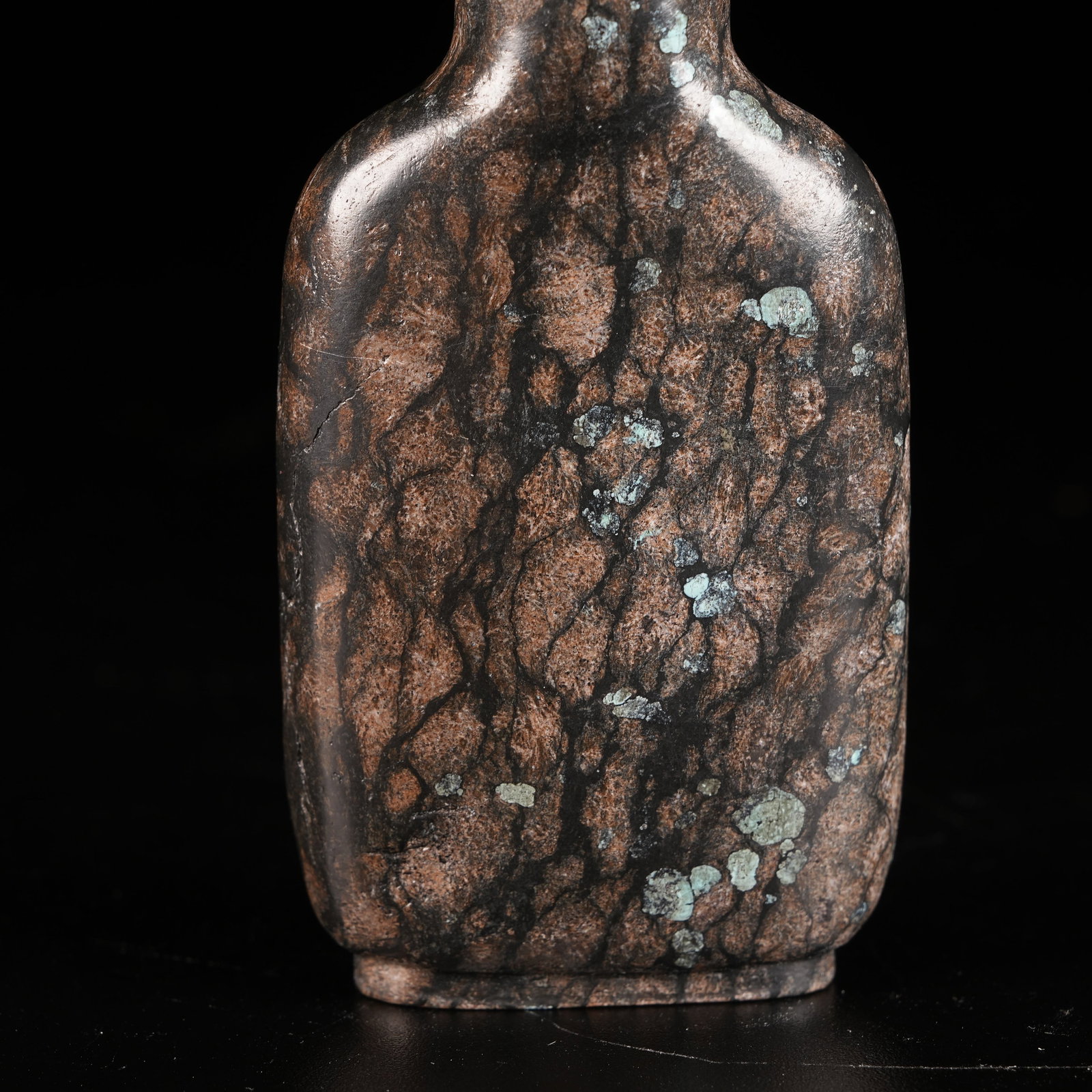 A TURQUOISE SNUFF BOTTLE - 3