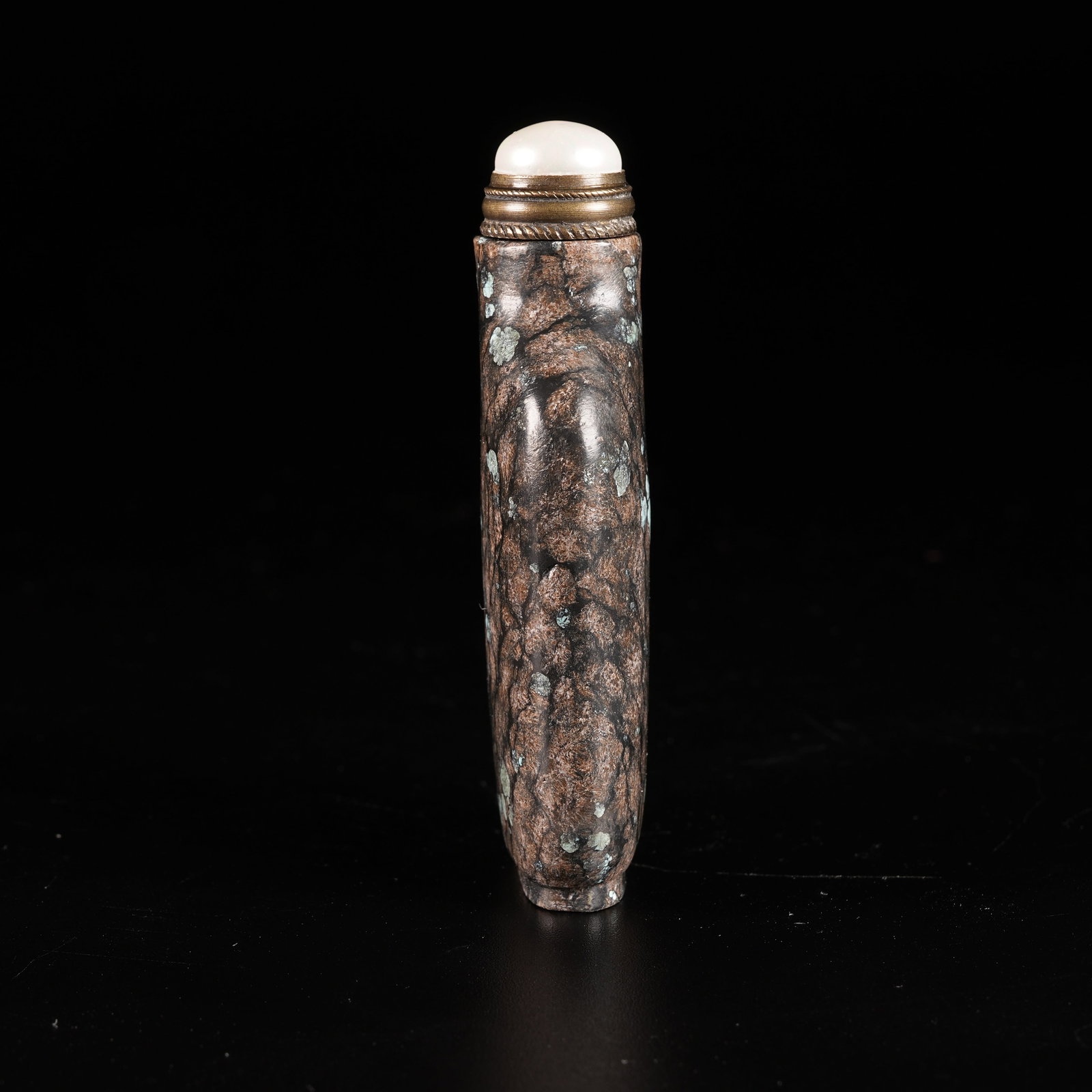 A TURQUOISE SNUFF BOTTLE - 6
