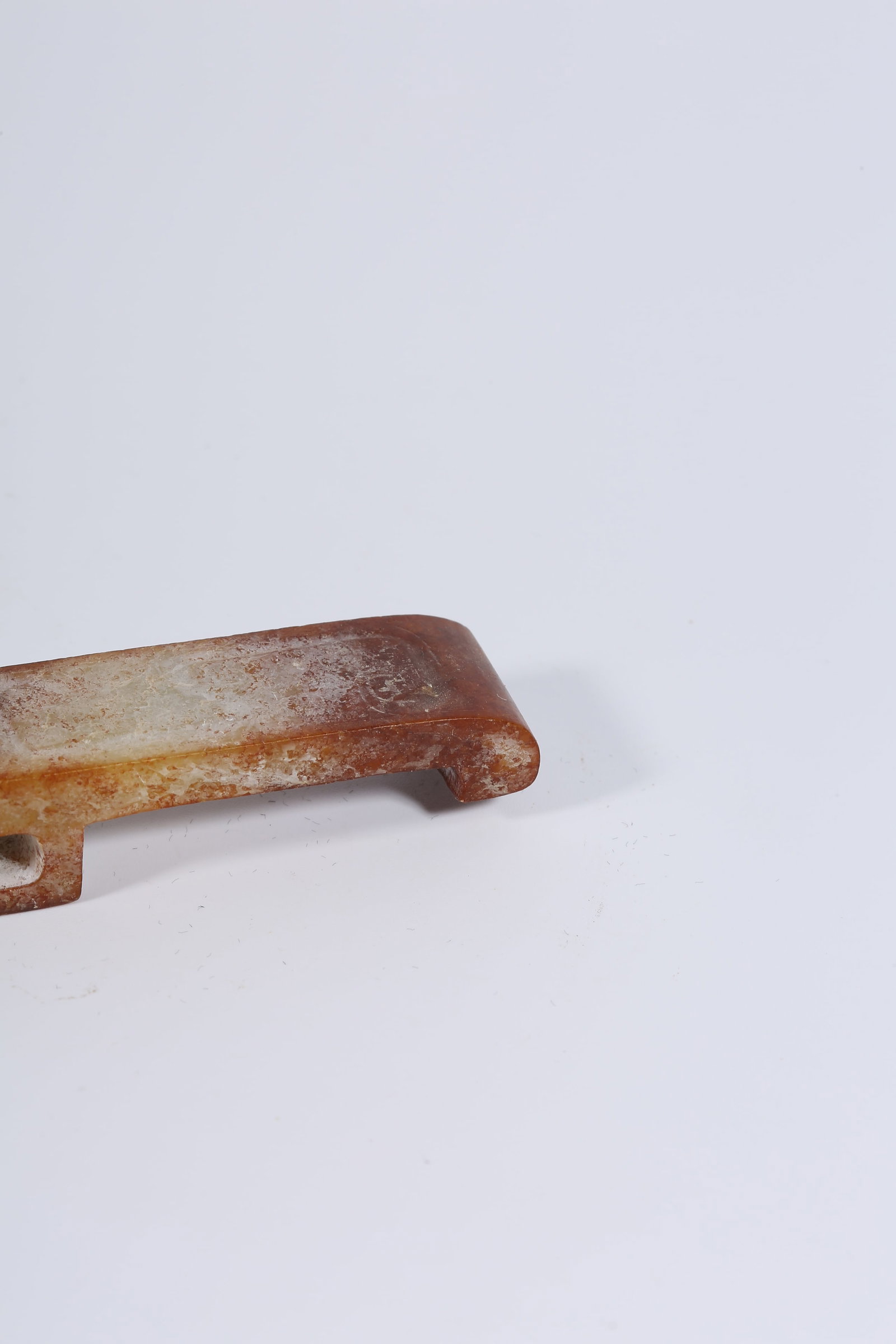 A ANCIENT JADE SWORD FITTING - 3