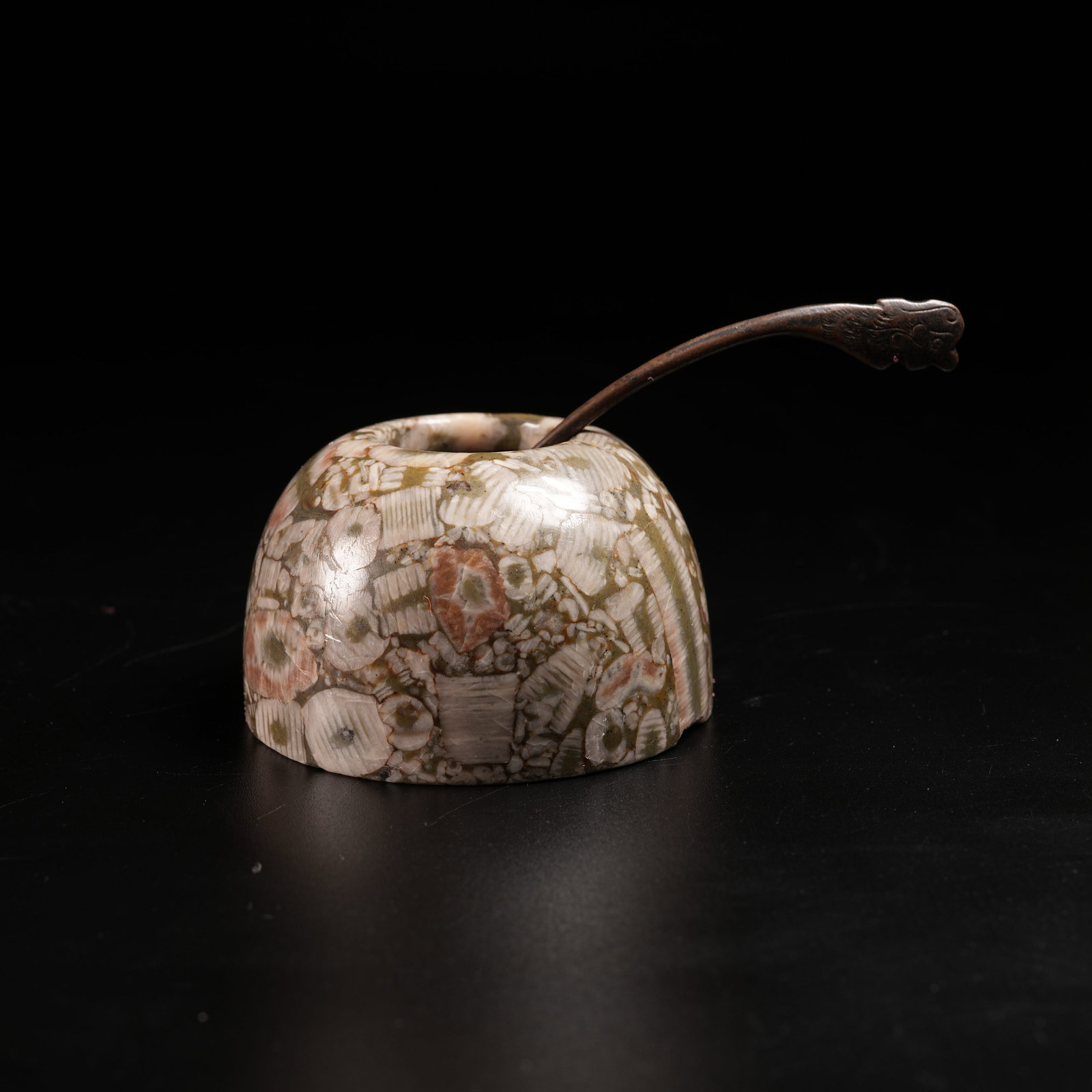A FOSSIL WATER DROPPER (1 of 9)
