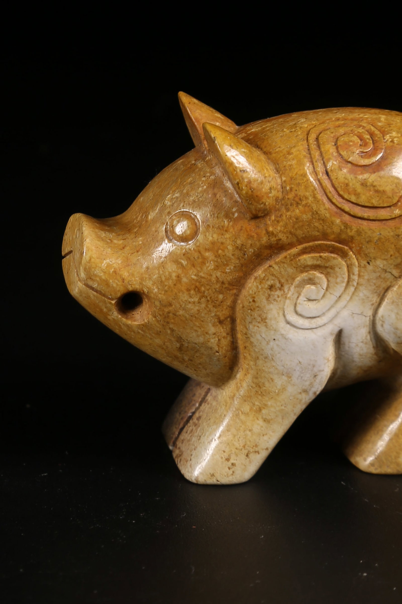 A ANCIENT JADE PIG - 5