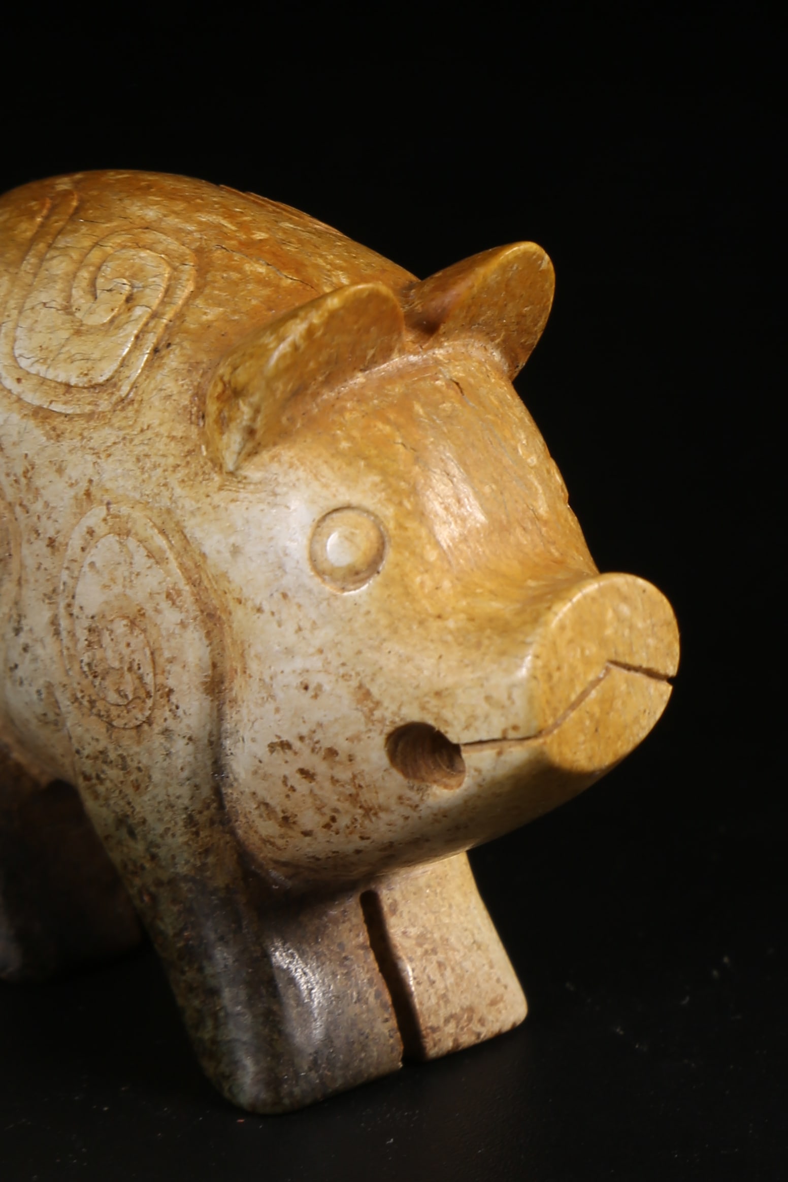 A ANCIENT JADE PIG - 7