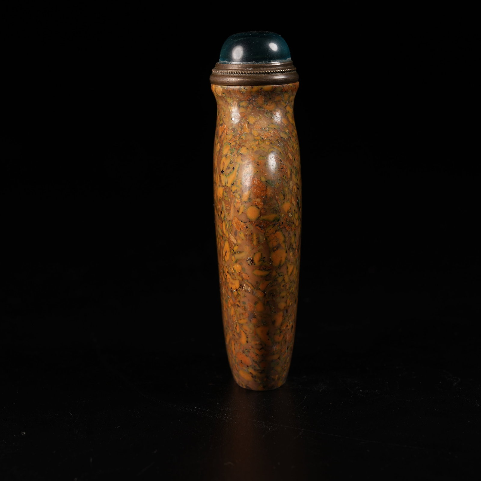 A STONE SNUFF BOTTLE - 4