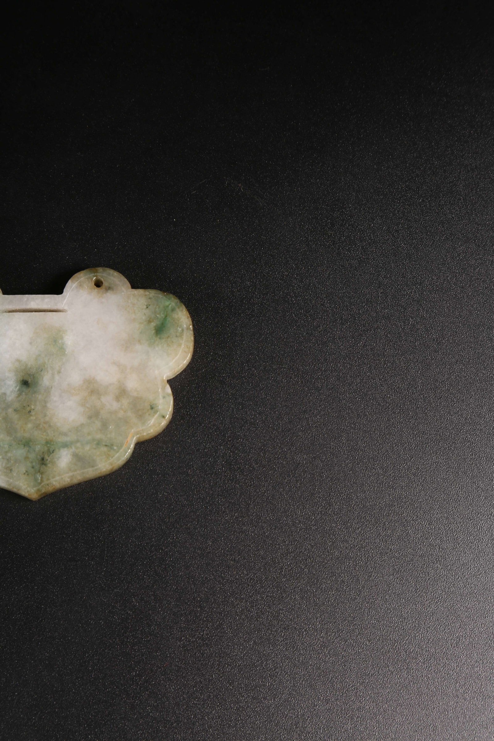 A JADEITE LONGEVITY LOCK - 5