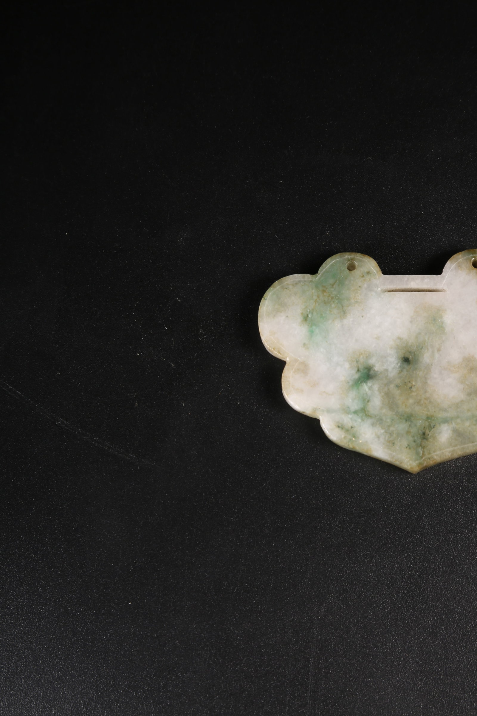 A JADEITE LONGEVITY LOCK - 6