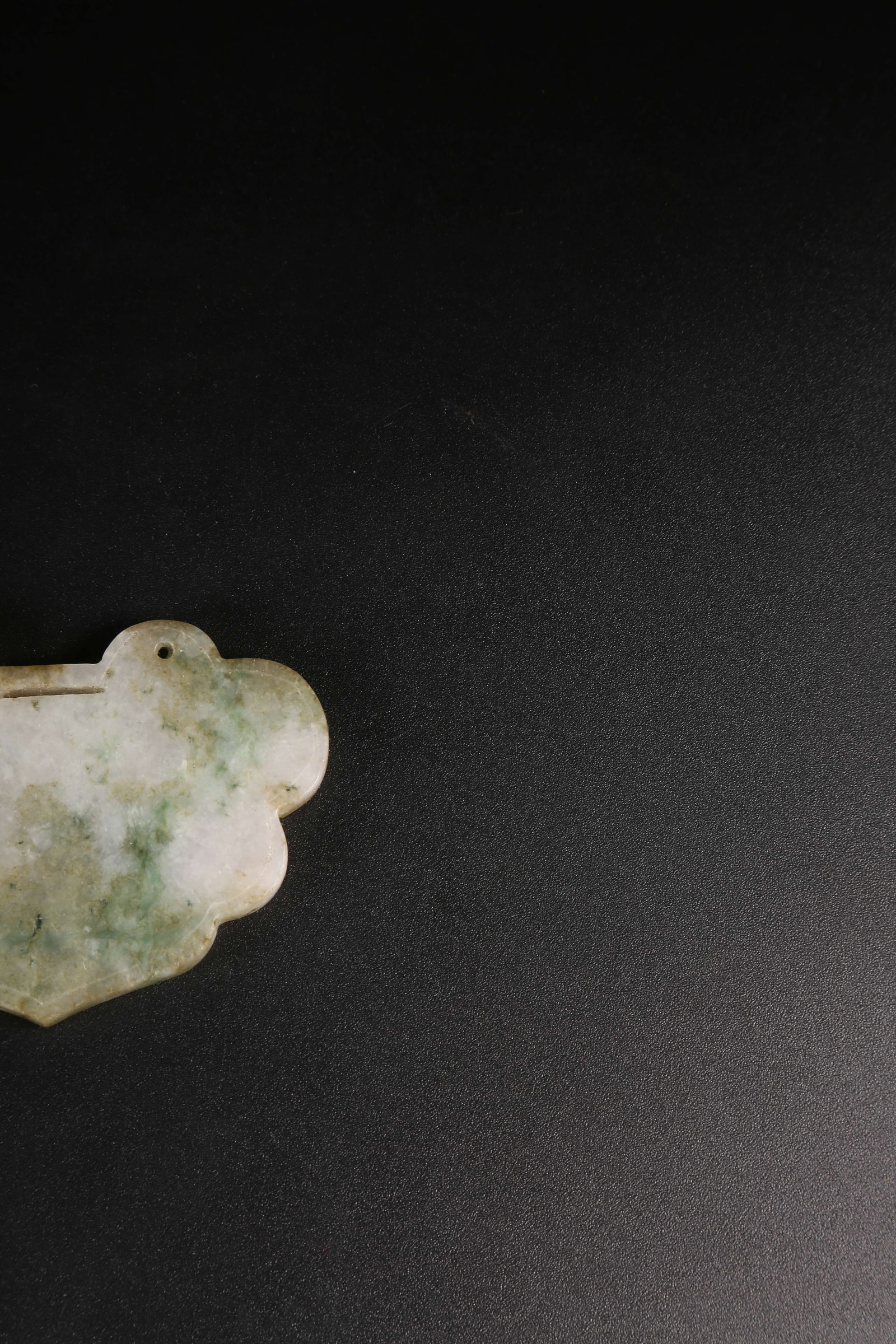A JADEITE LONGEVITY LOCK - 7