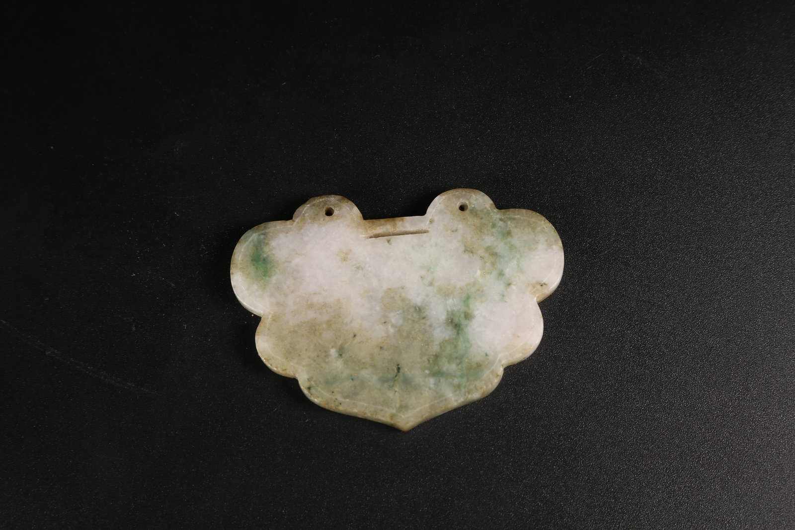 A JADEITE LONGEVITY LOCK - 8