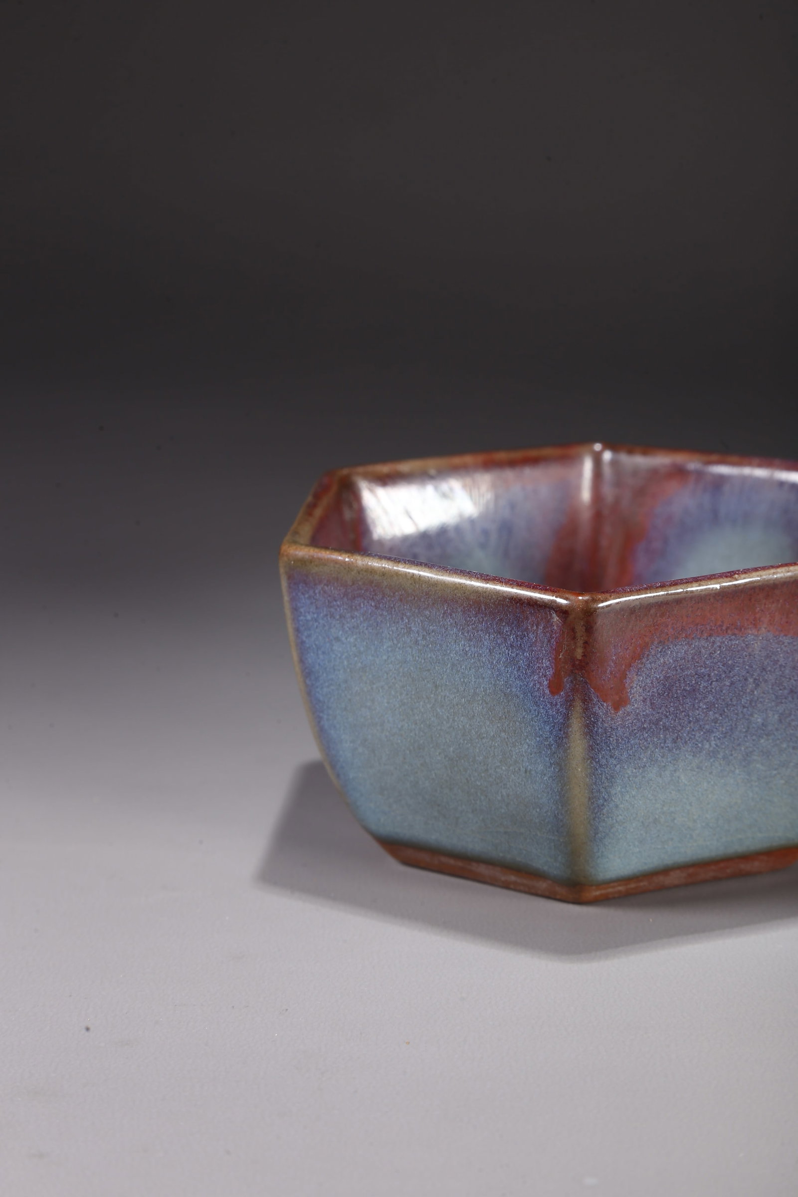 A JUN WARE DRAGON-EARED CUP - 6