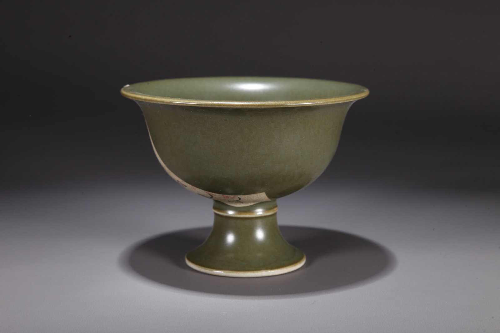 A LONGQUAN WARE STEMMED CUP - 2