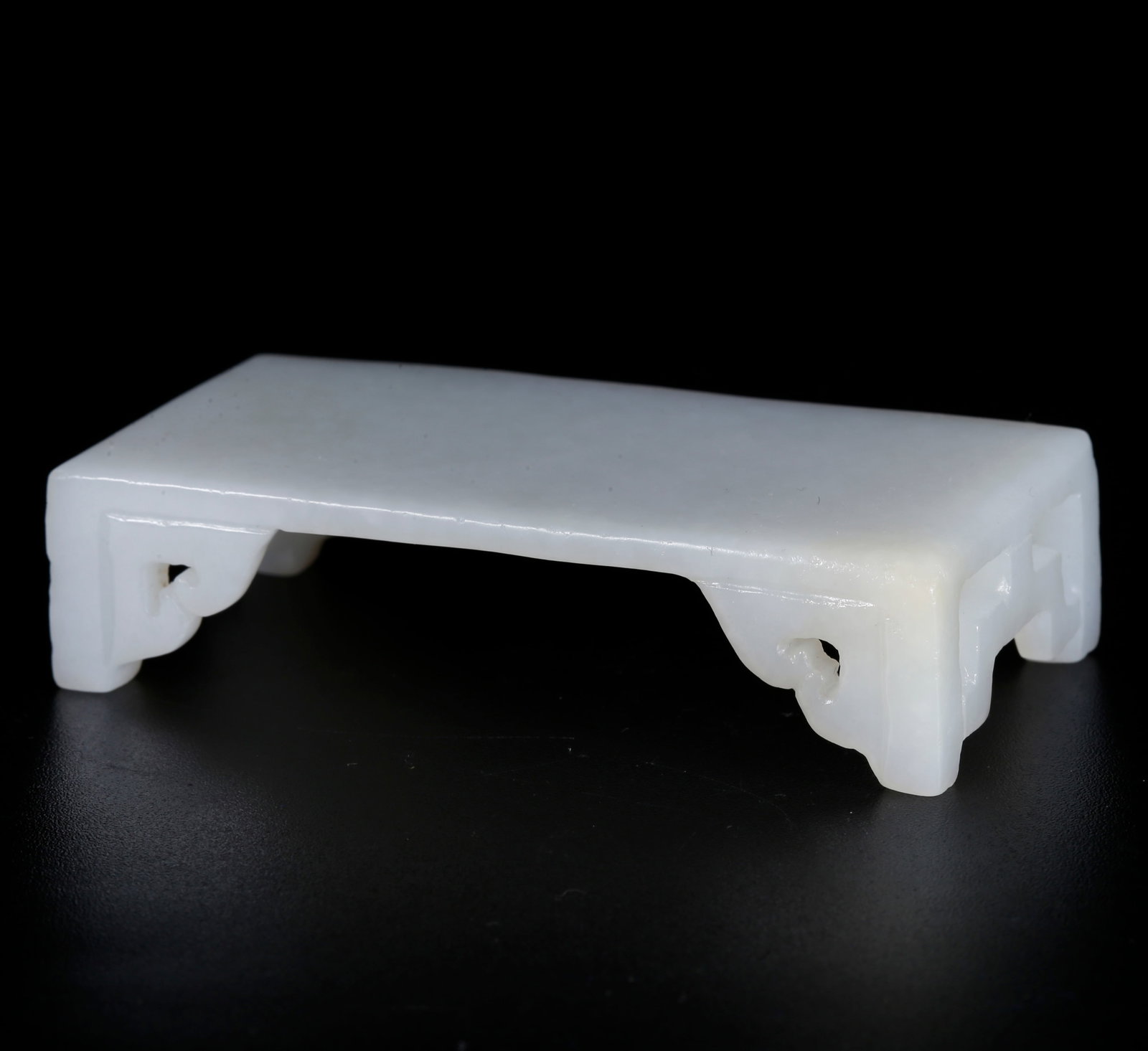 A HOTAN JADE CARVED INK REST (1 of 9)