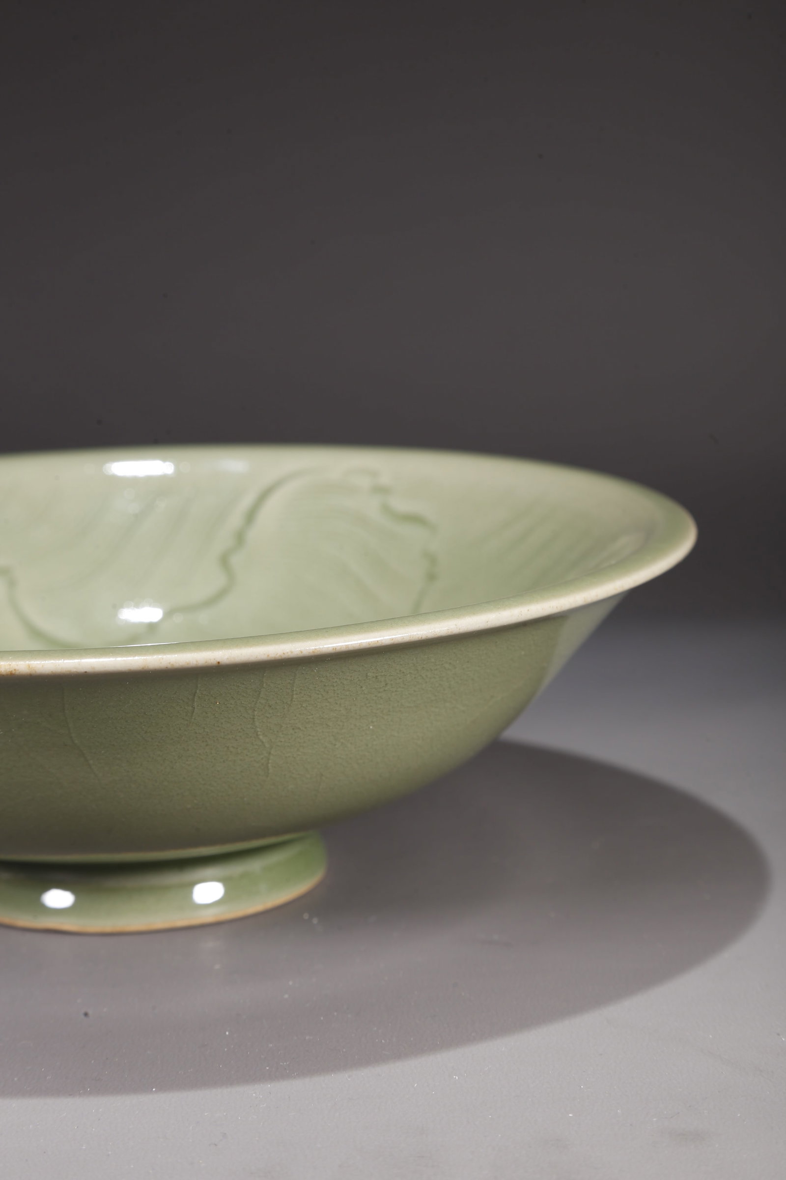A YAOZHOU WARE WASHER WITH BEAST PATTERN - 6
