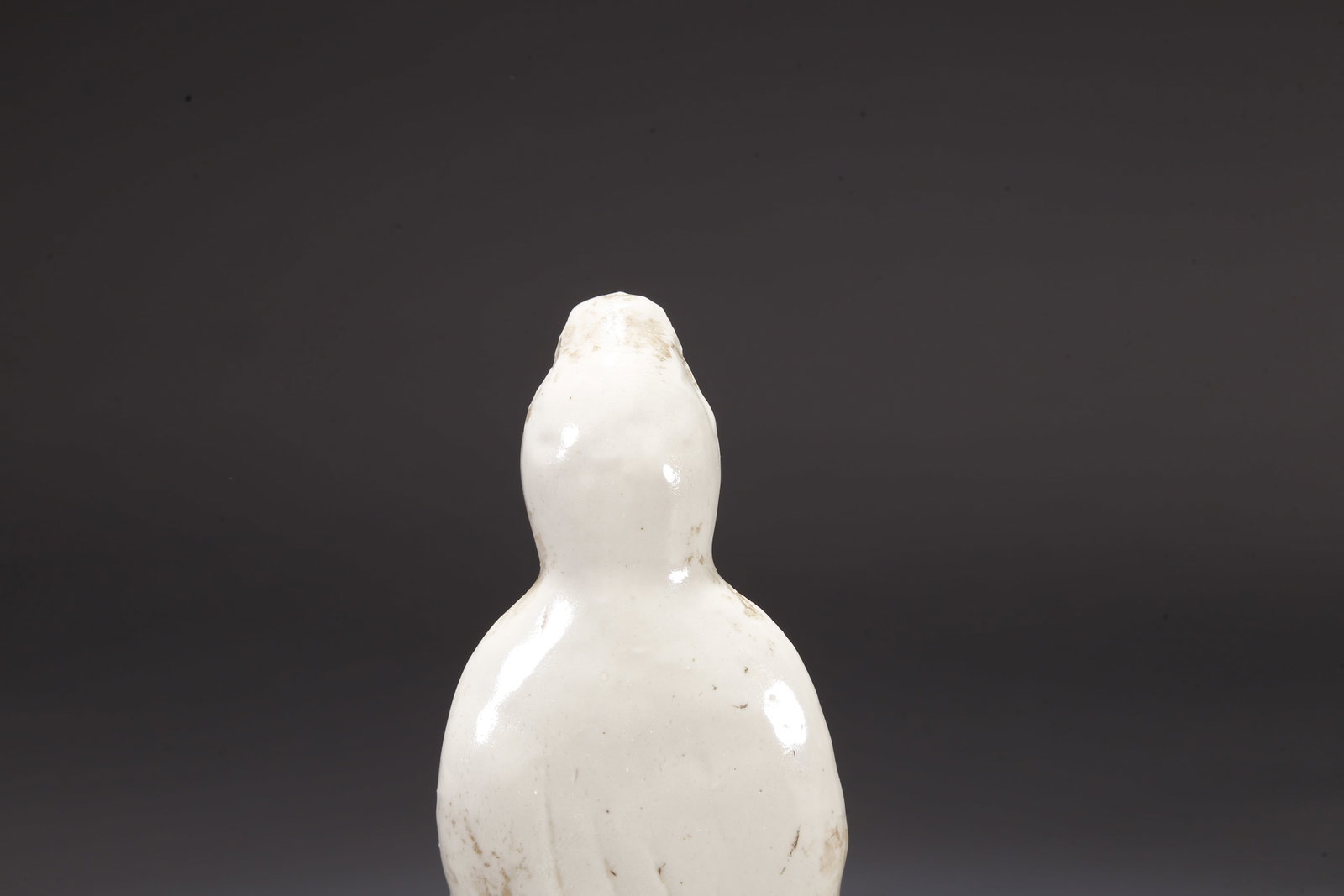 A DING WARE GUANYIN STATUE - 7