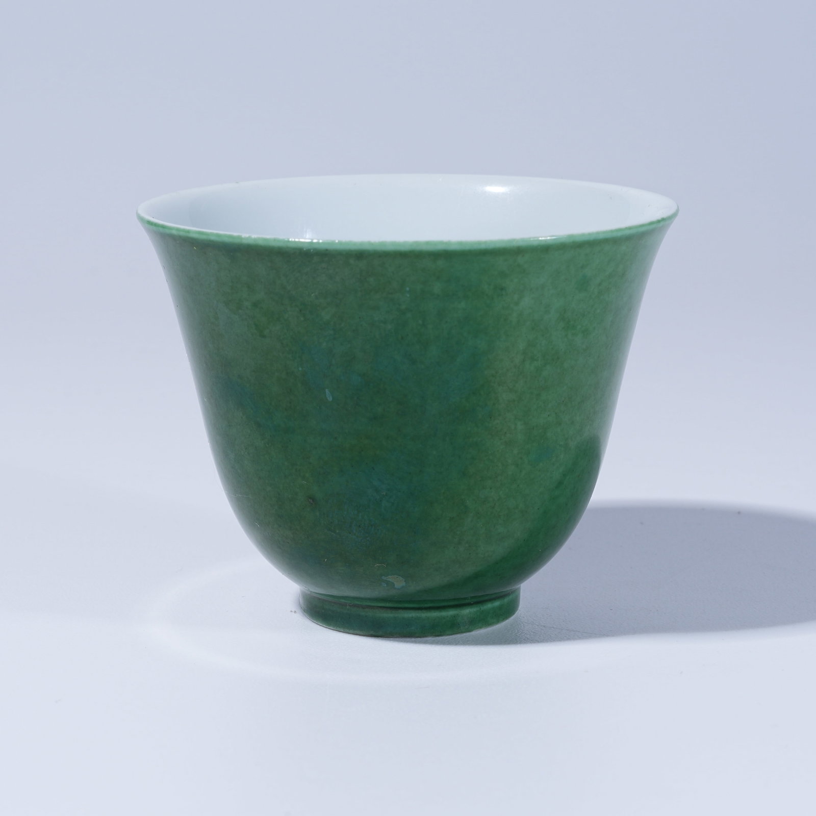 A GREEN GLAZE CUP - 4