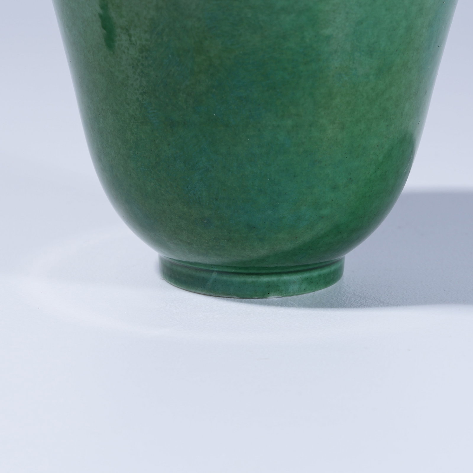A GREEN GLAZE CUP - 7
