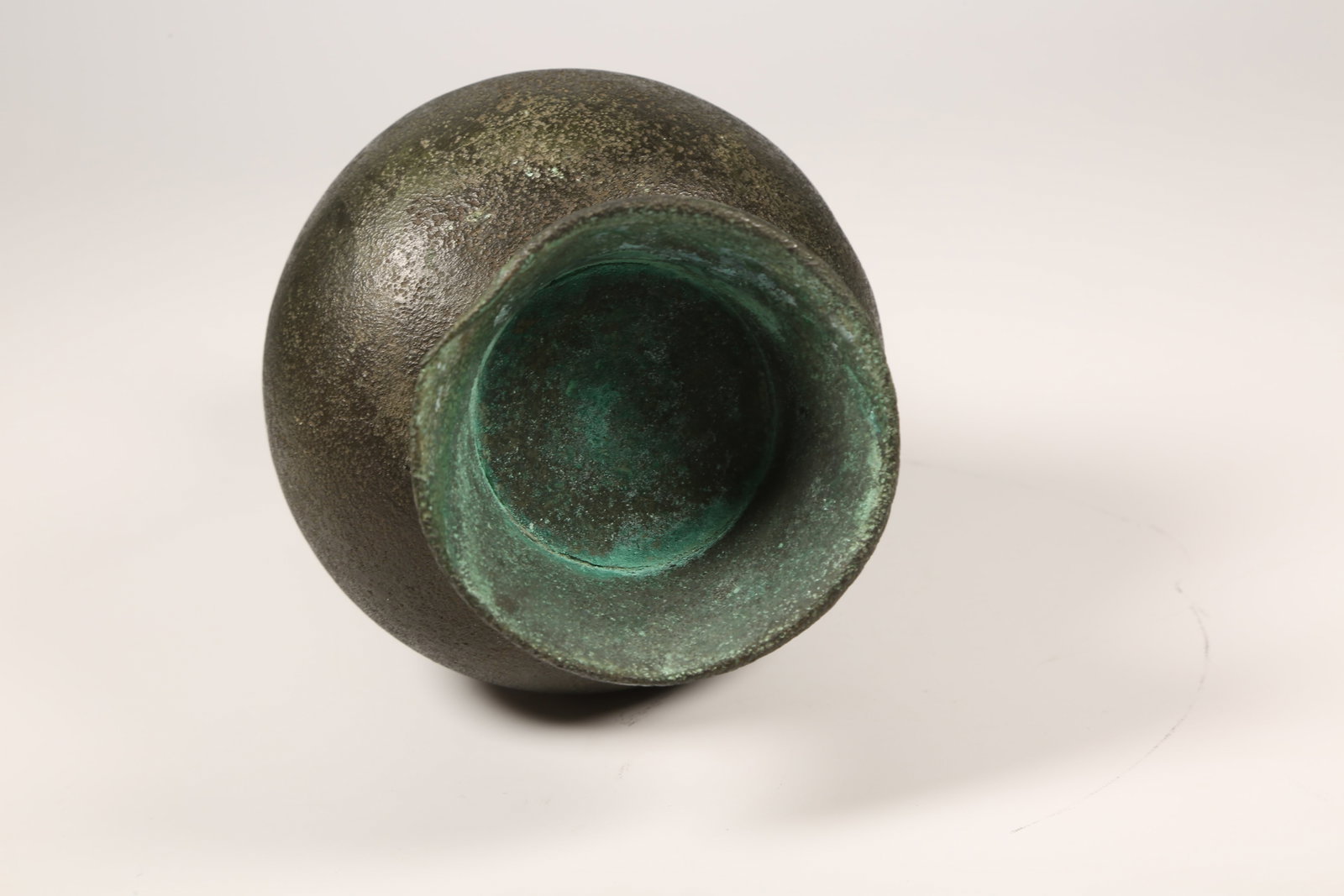 A BRONZE VASE - 9