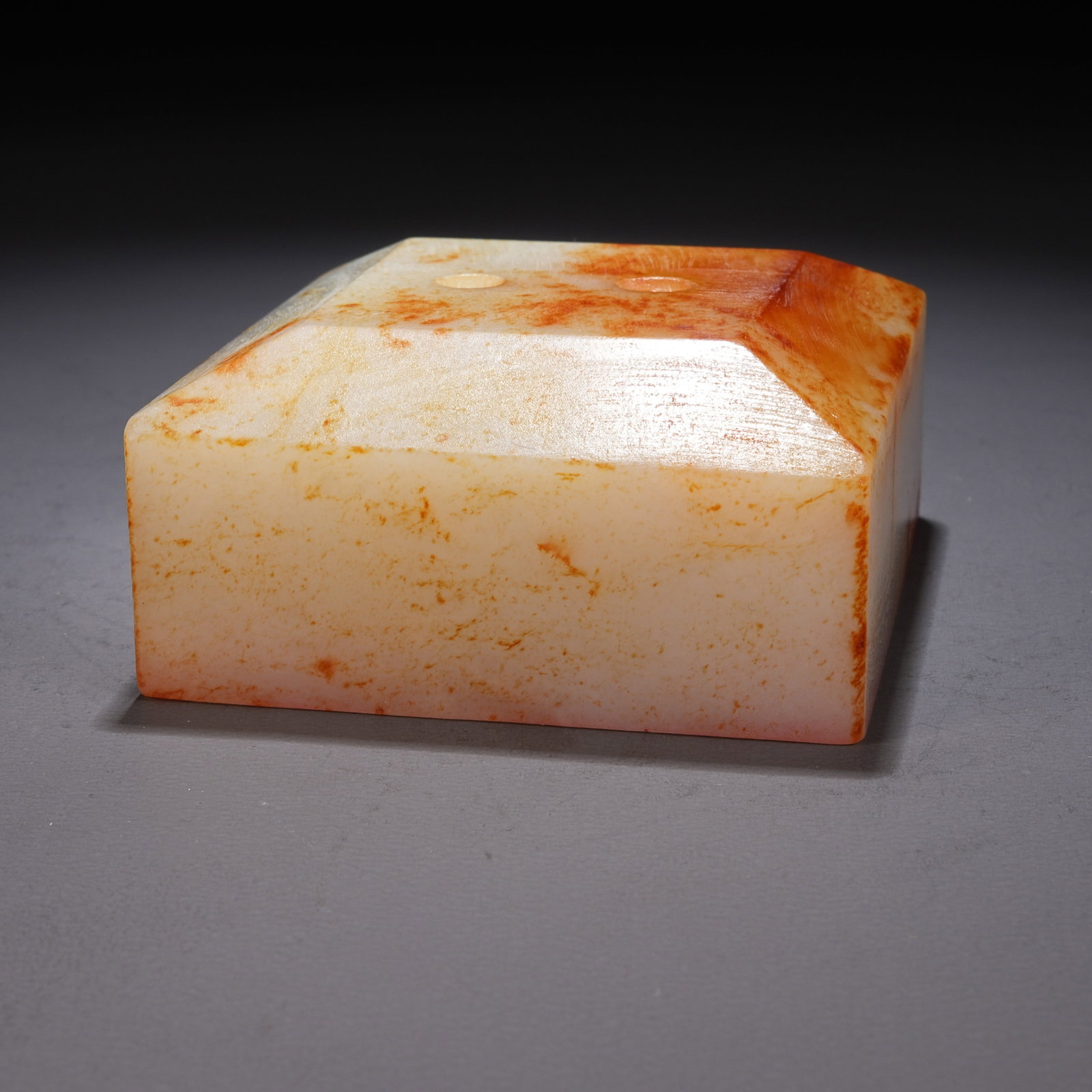 A HETIAN JADE SEAL - 3