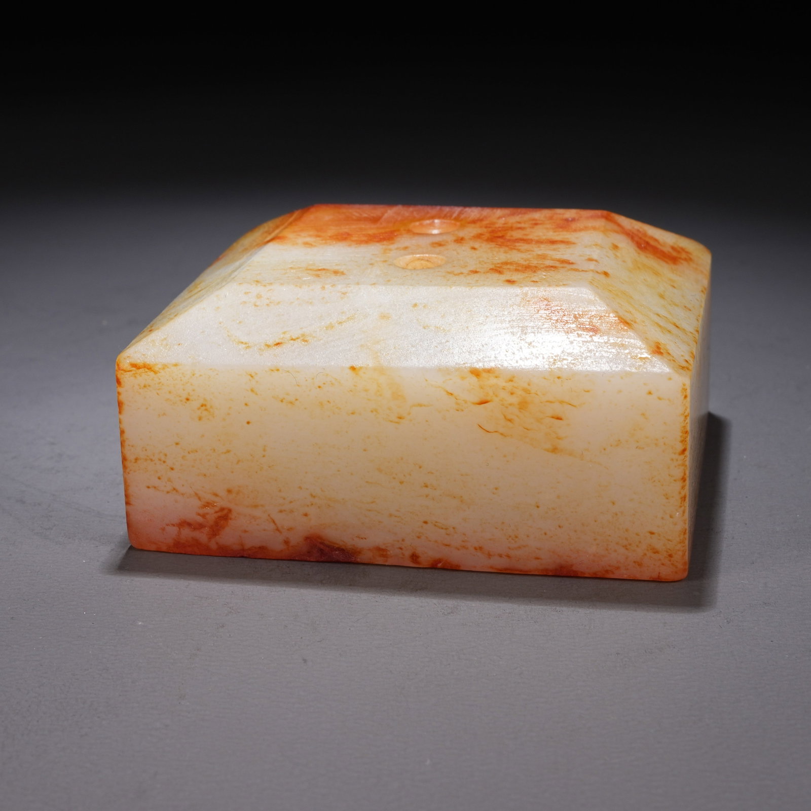 A HETIAN JADE SEAL - 4