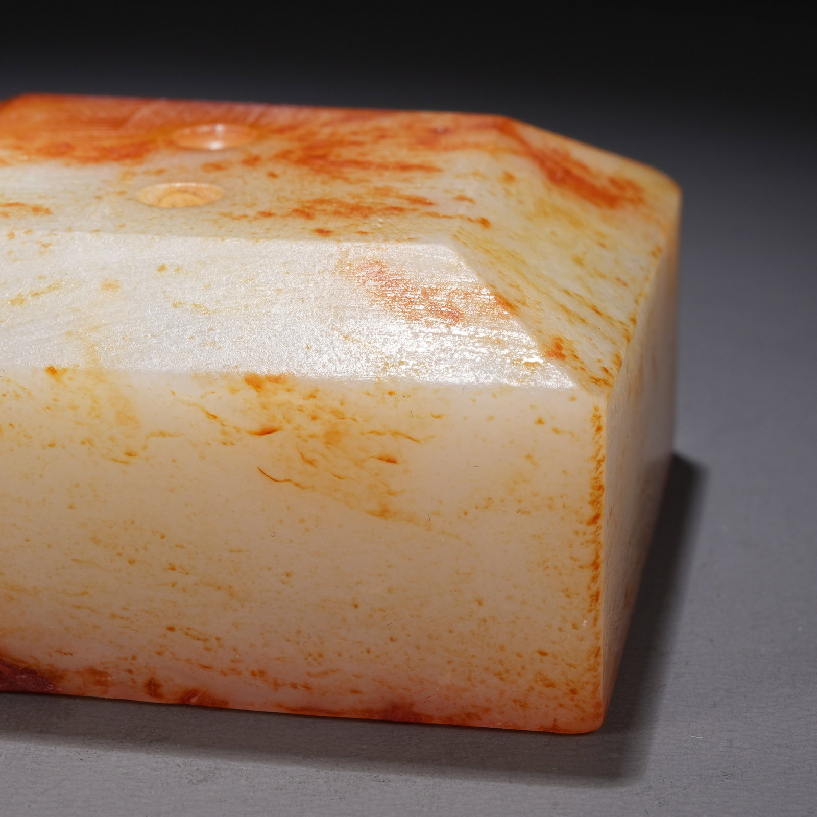 A HETIAN JADE SEAL - 5