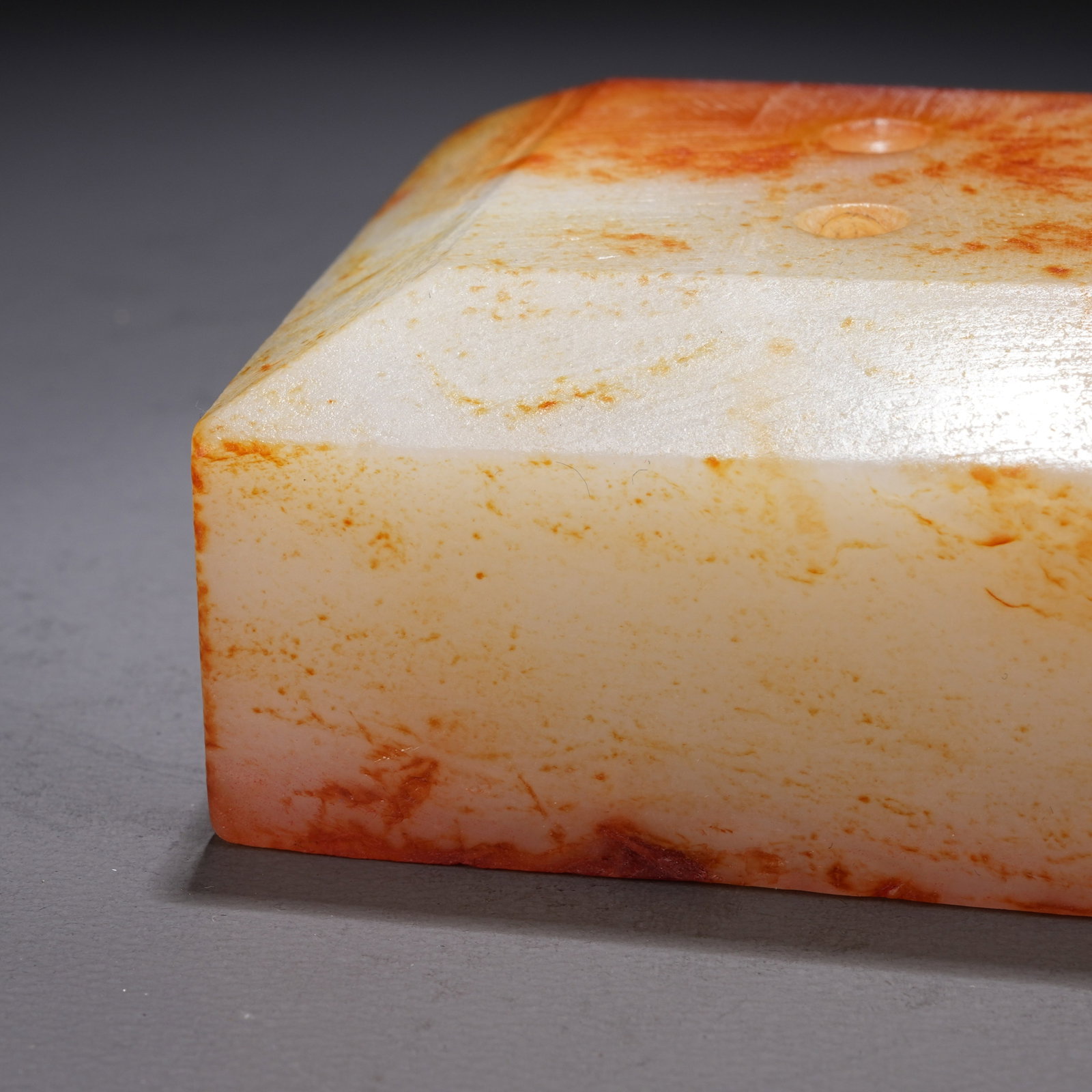 A HETIAN JADE SEAL - 6
