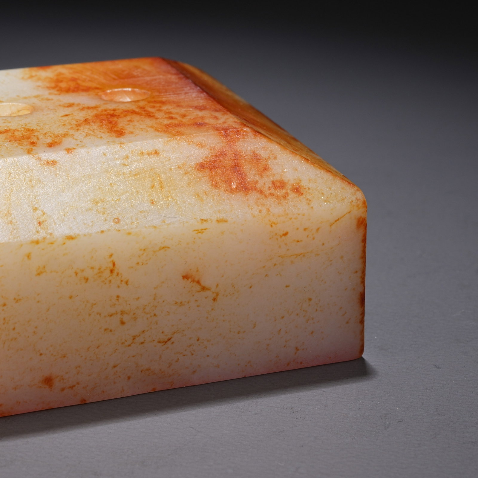 A HETIAN JADE SEAL - 7