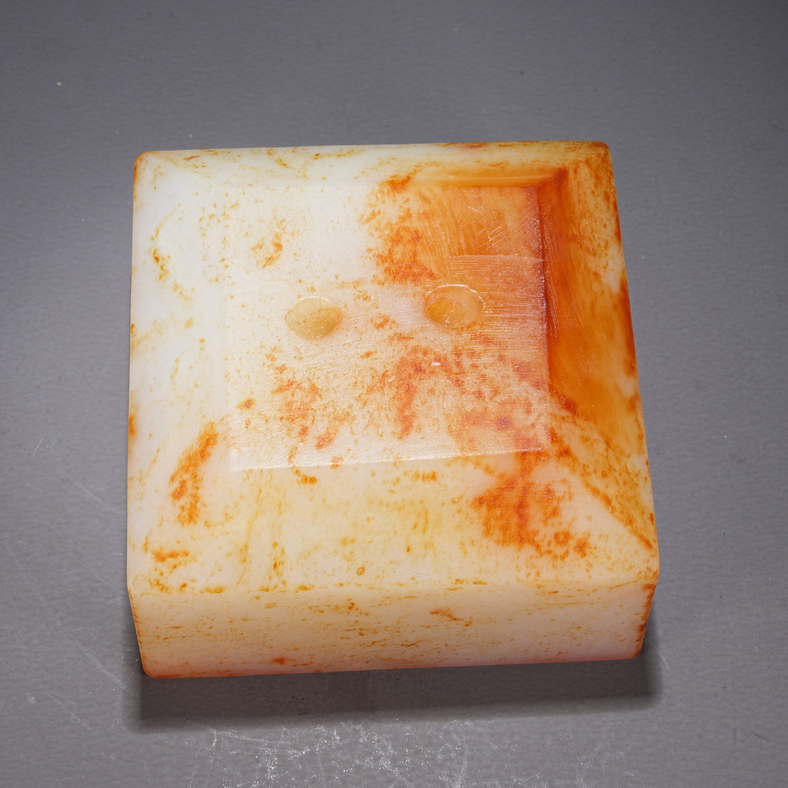 A HETIAN JADE SEAL - 8